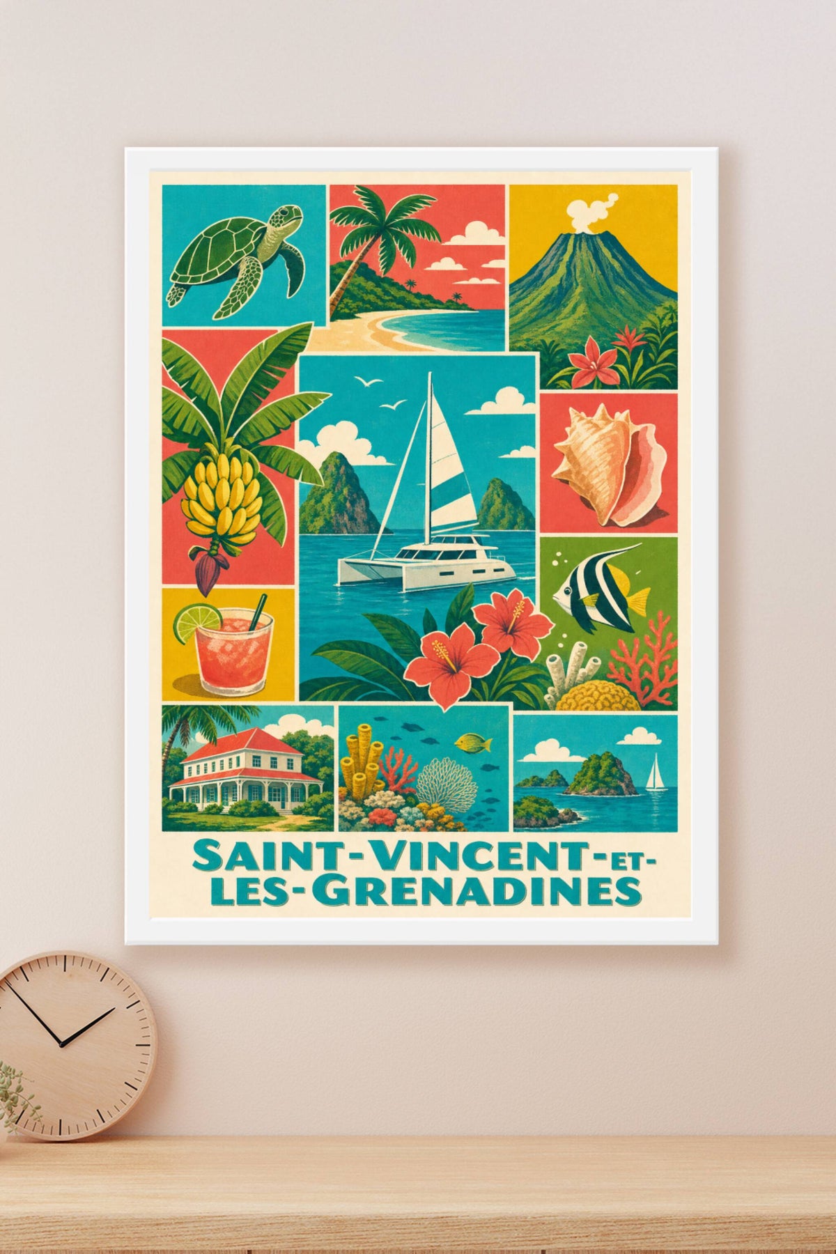 Poster de Saint-Vincent-et-les-Grenadines