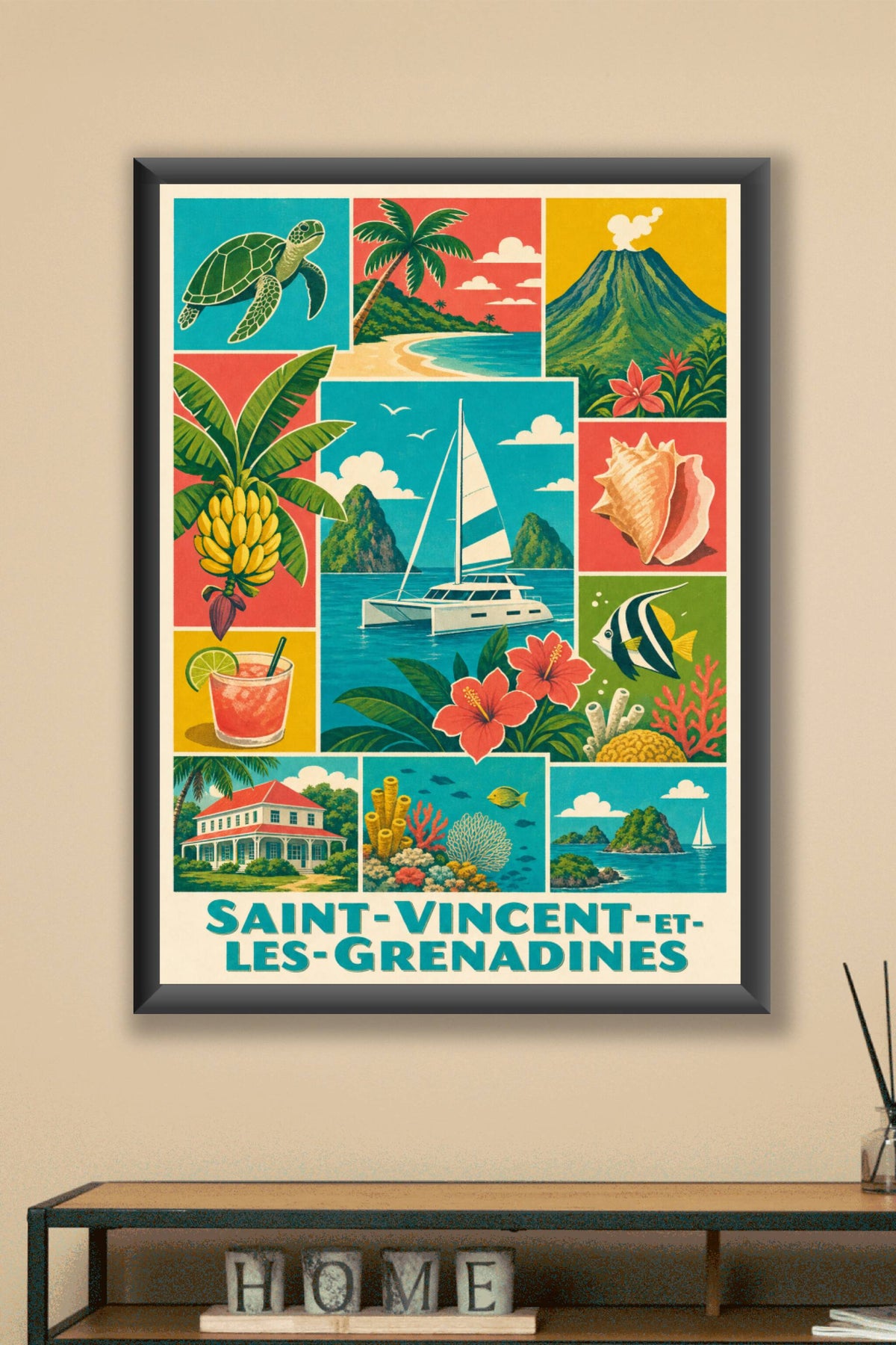 Poster de Saint-Vincent-et-les-Grenadines