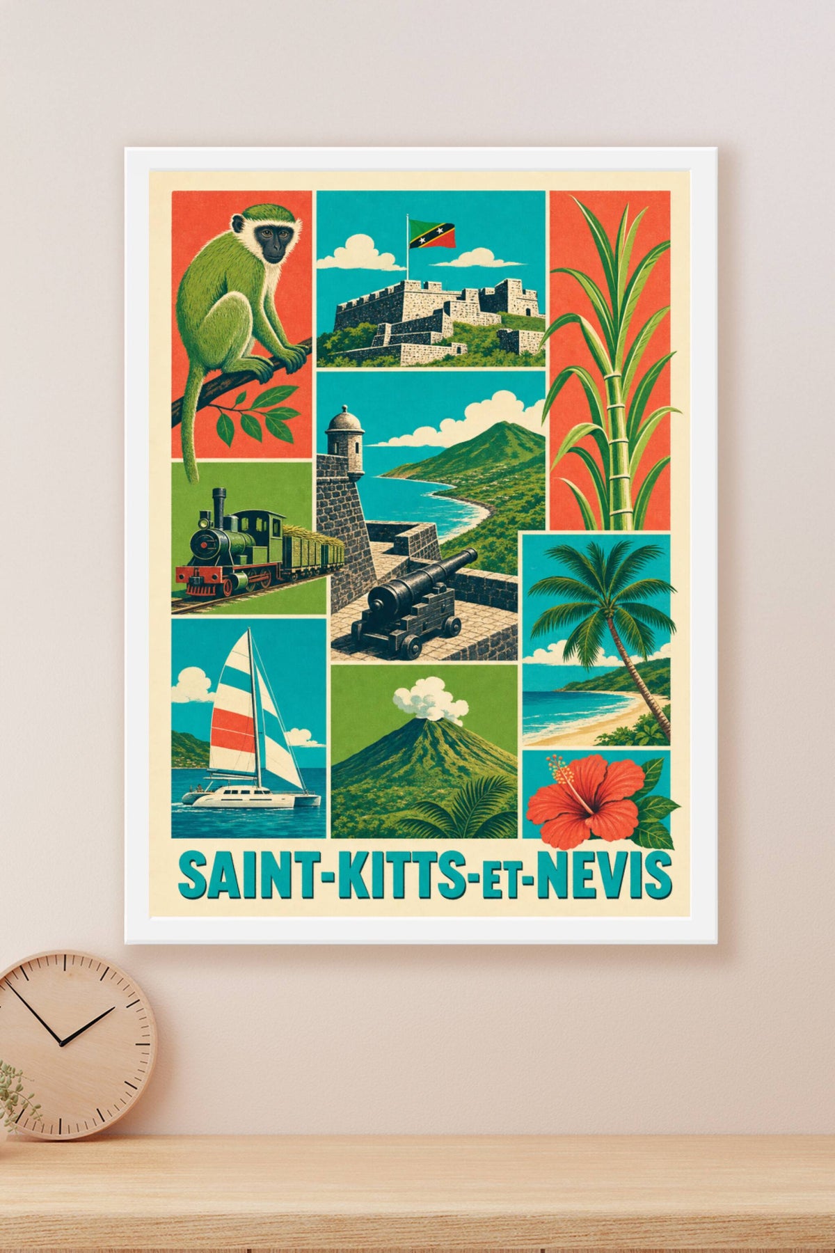 Poster de Saint-Kitts-et-Nevis