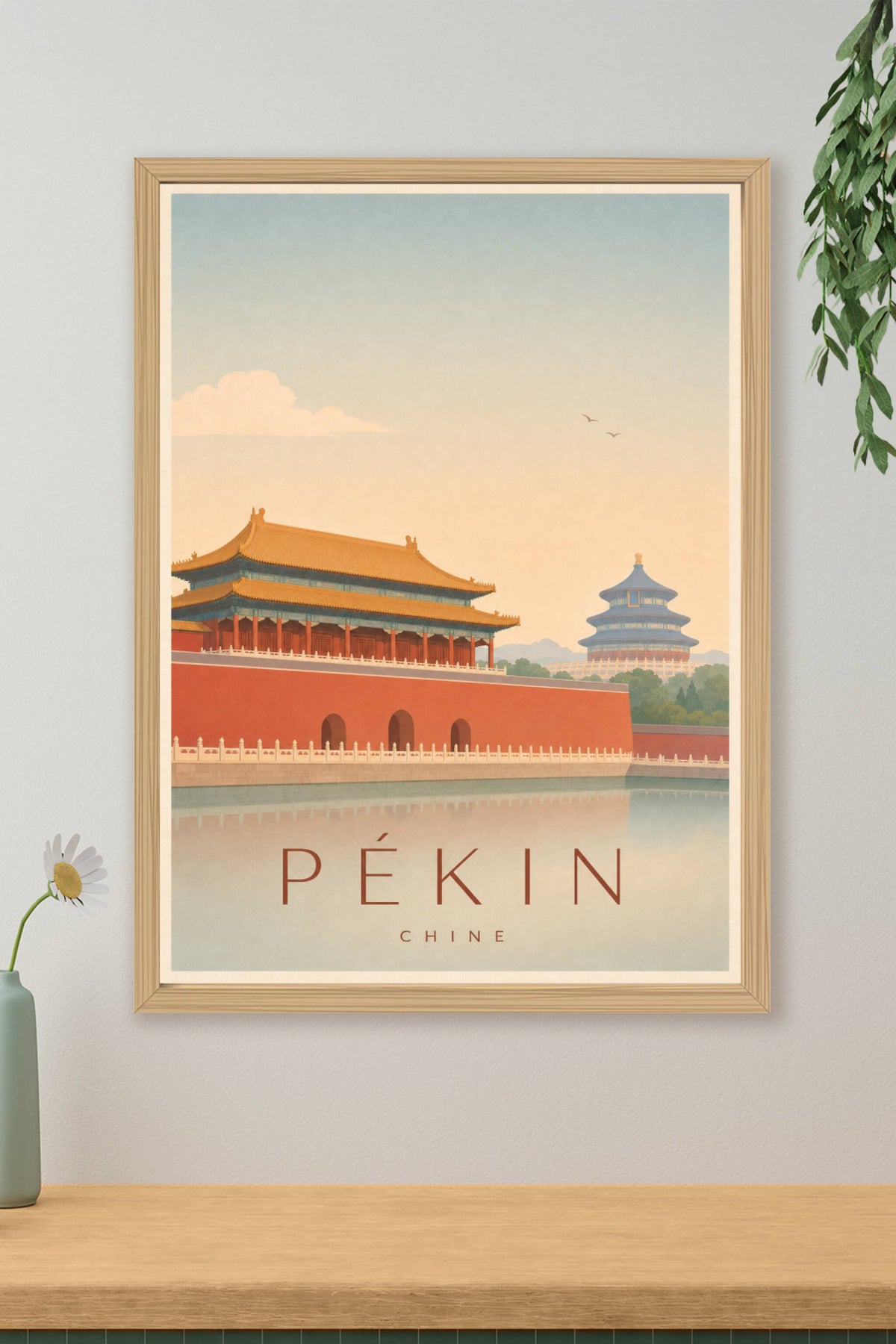 Affiche de Pékin - Poster Calme