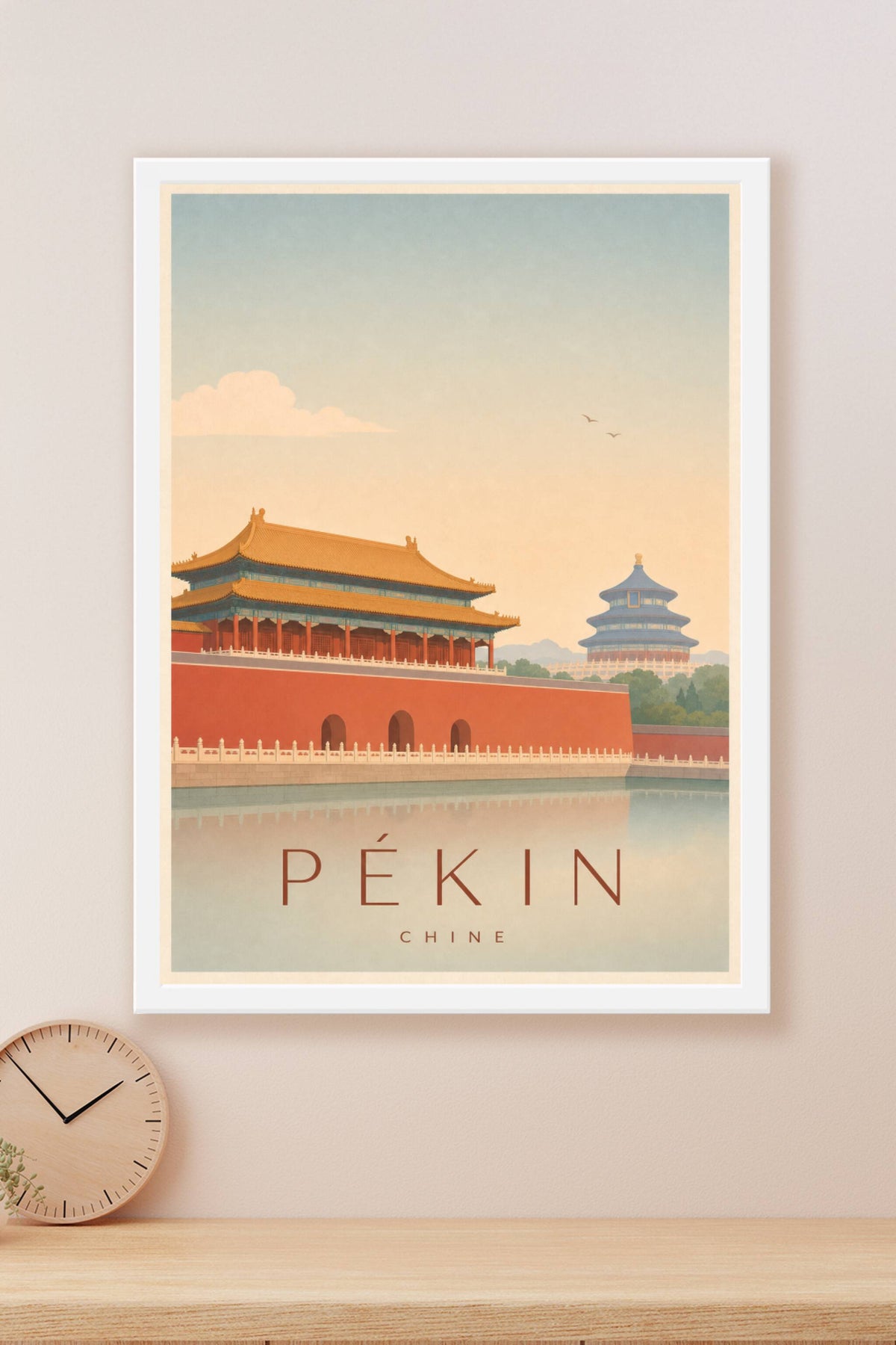 Affiche de Pékin - Poster Calme