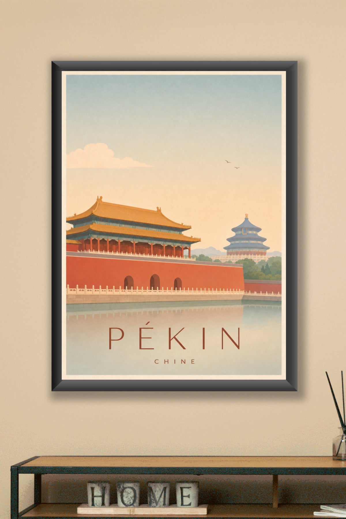 Affiche de Pékin - Poster Calme