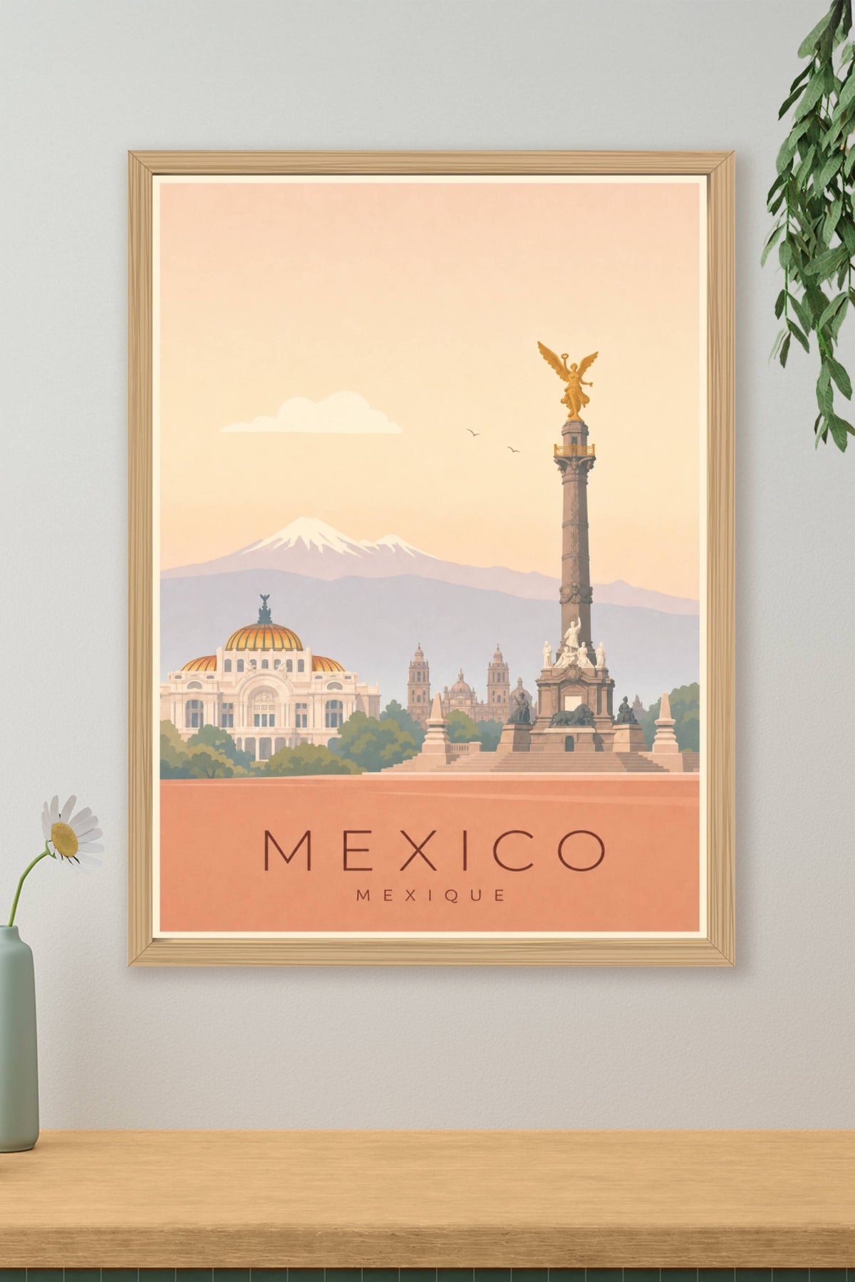 Affiche de Mexico - Poster Calme