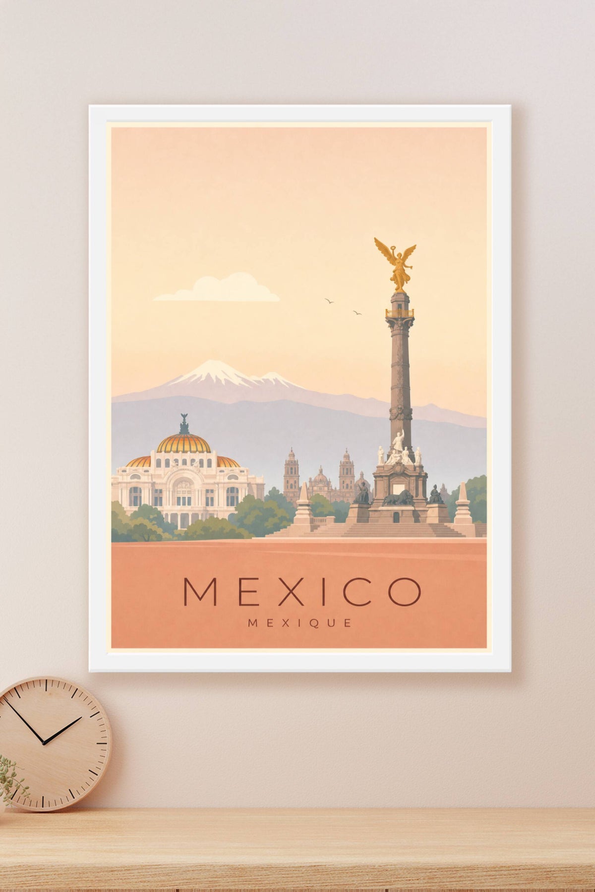 Affiche de Mexico - Poster Calme