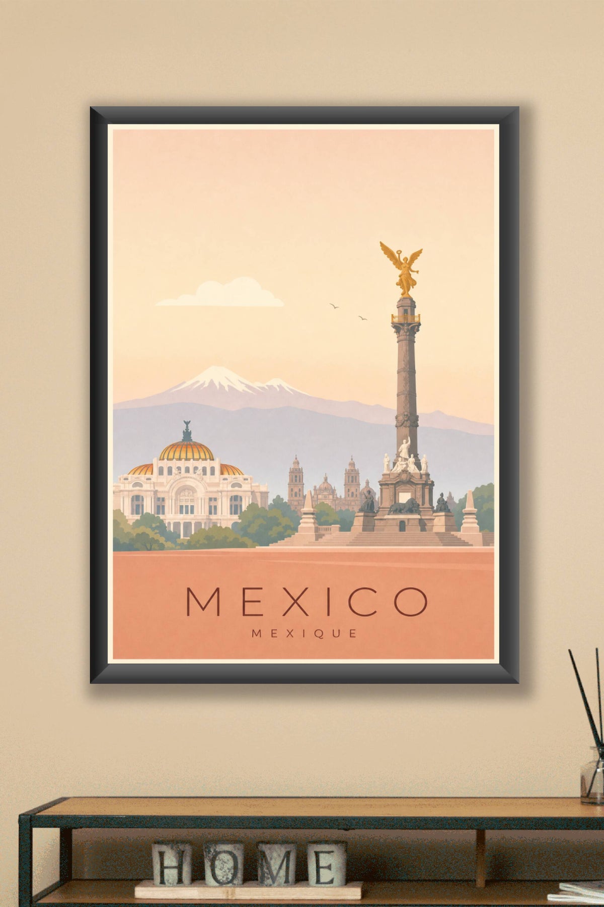 Affiche de Mexico - Poster Calme