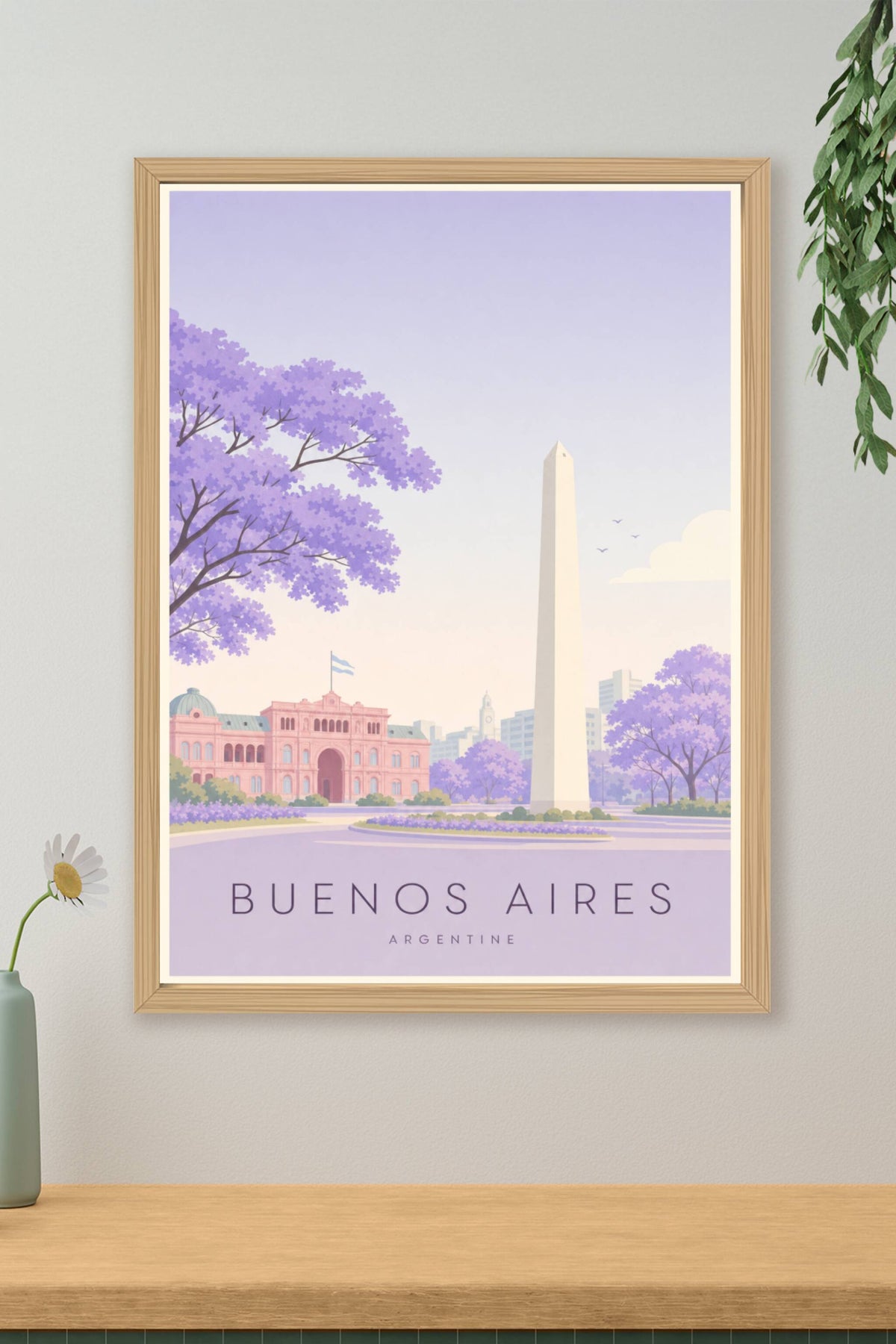 Affiche de Buenos Aires - Poster Calme