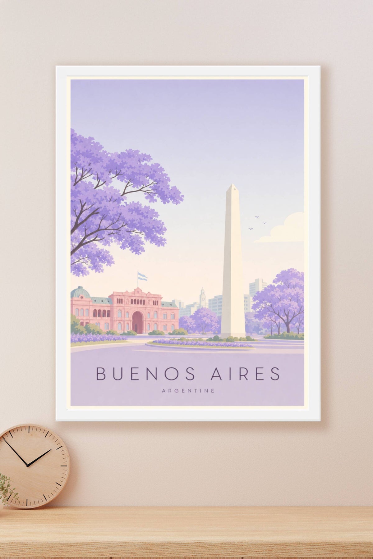Affiche de Buenos Aires - Poster Calme