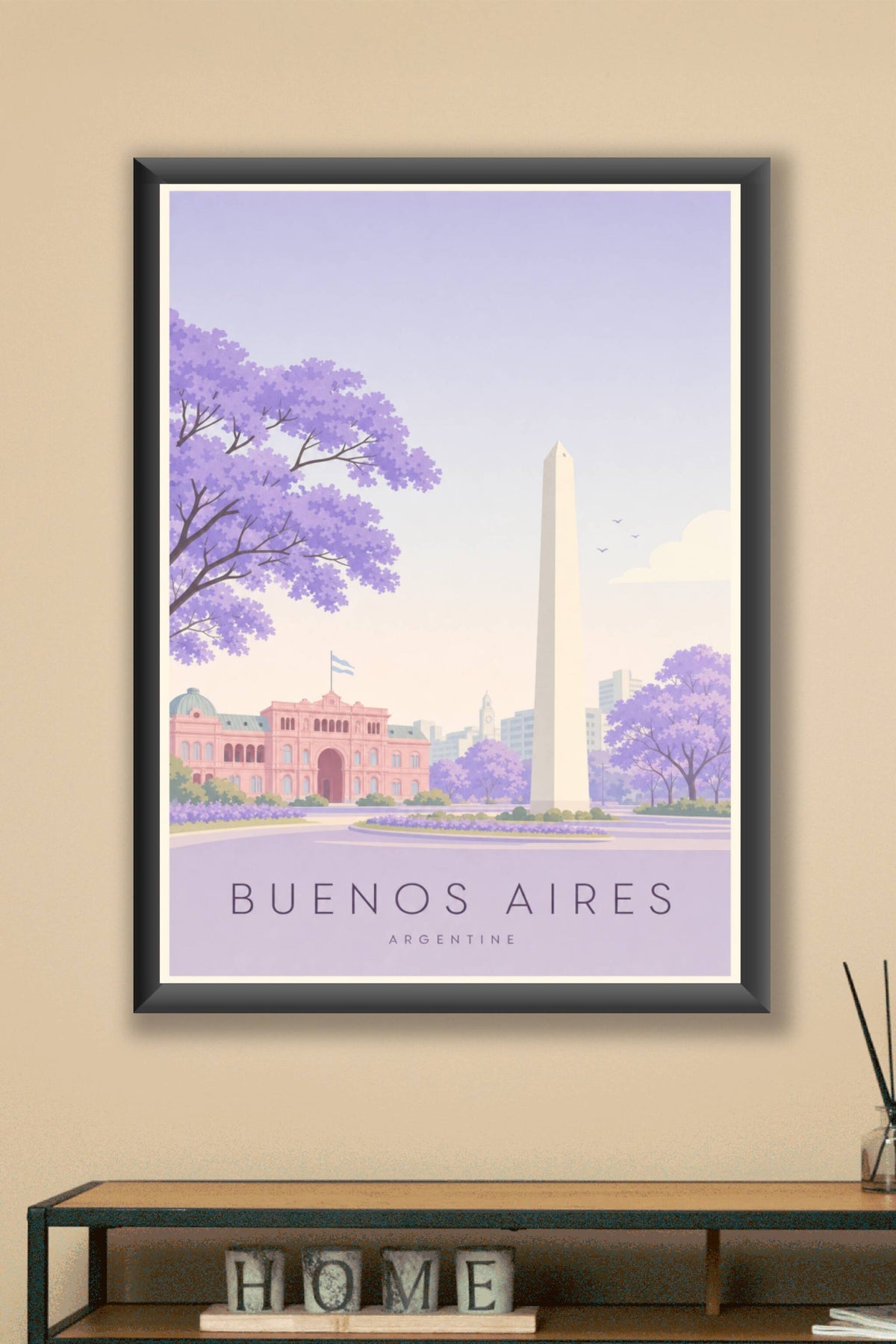 Affiche de Buenos Aires - Poster Calme