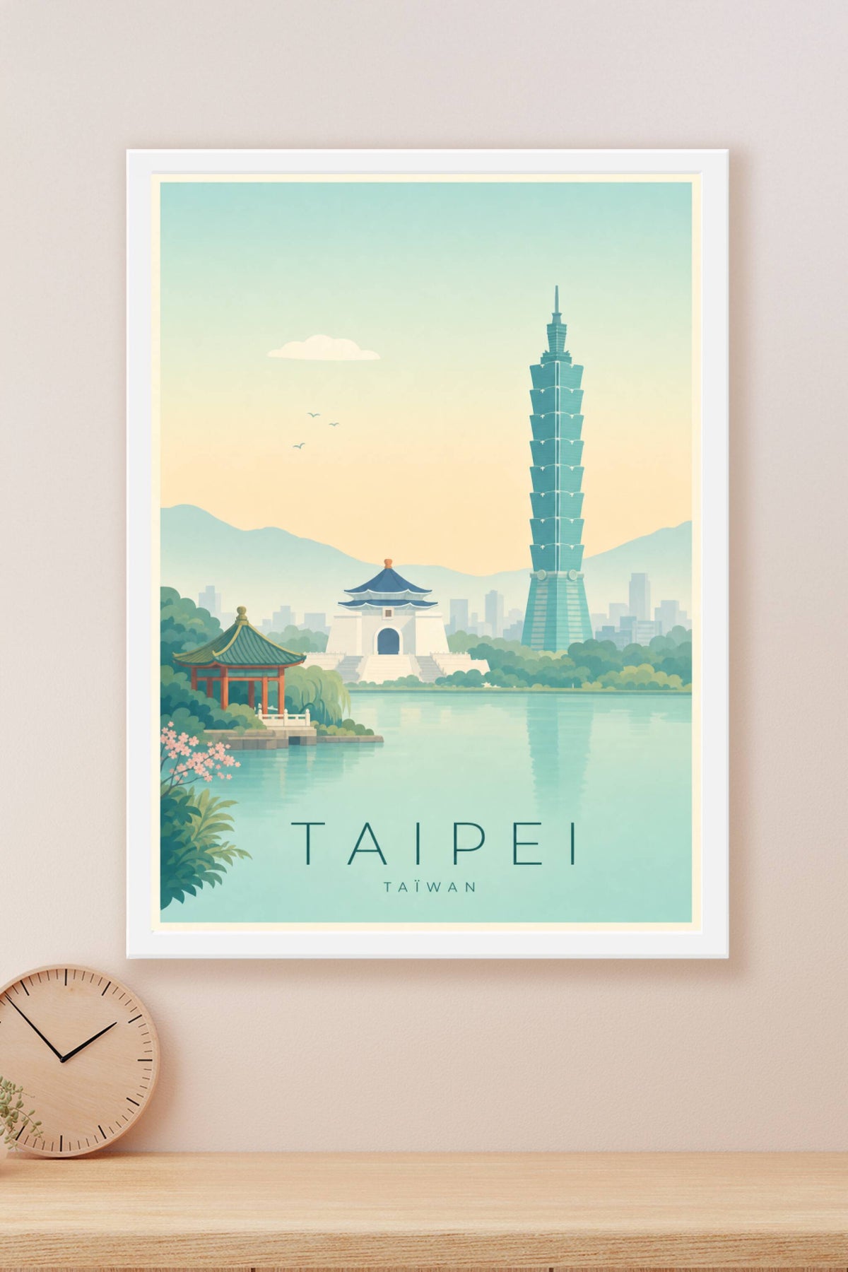 Affiche de Taipei - Poster Calme