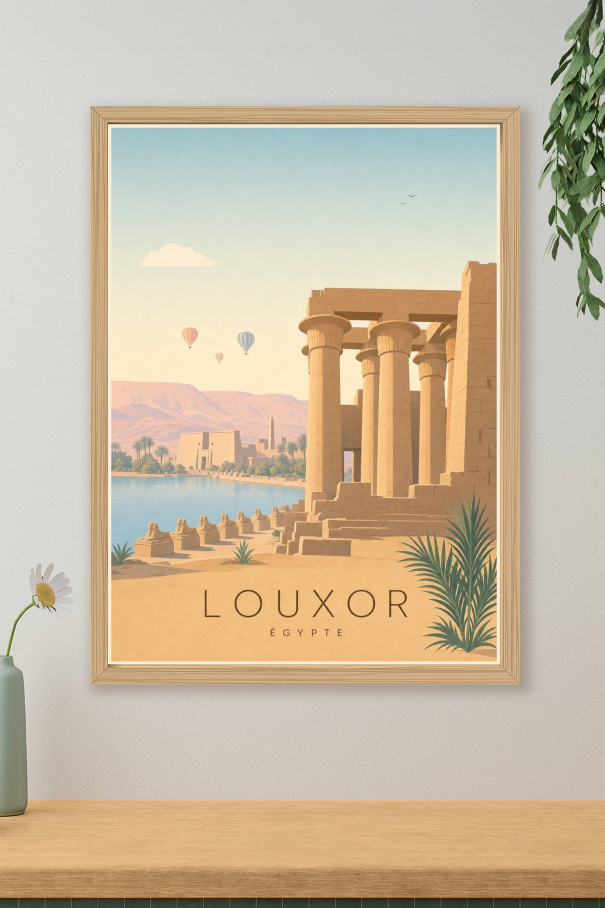 Affiche de Louxor - Poster Calme