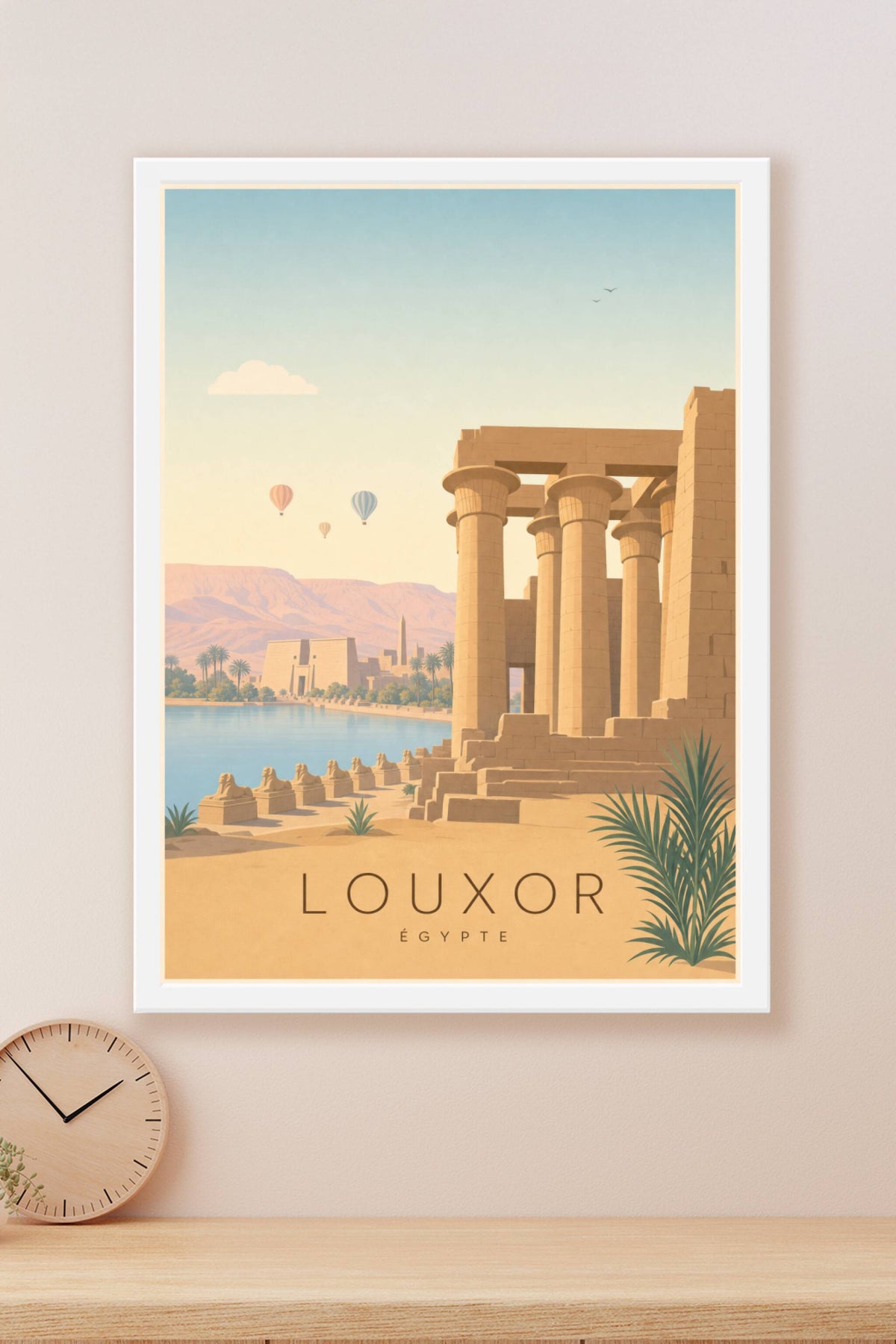 Affiche de Louxor - Poster Calme