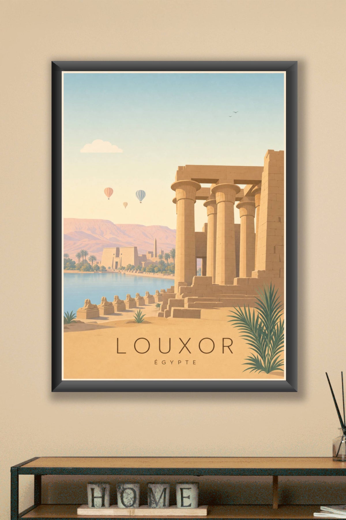 Affiche de Louxor - Poster Calme