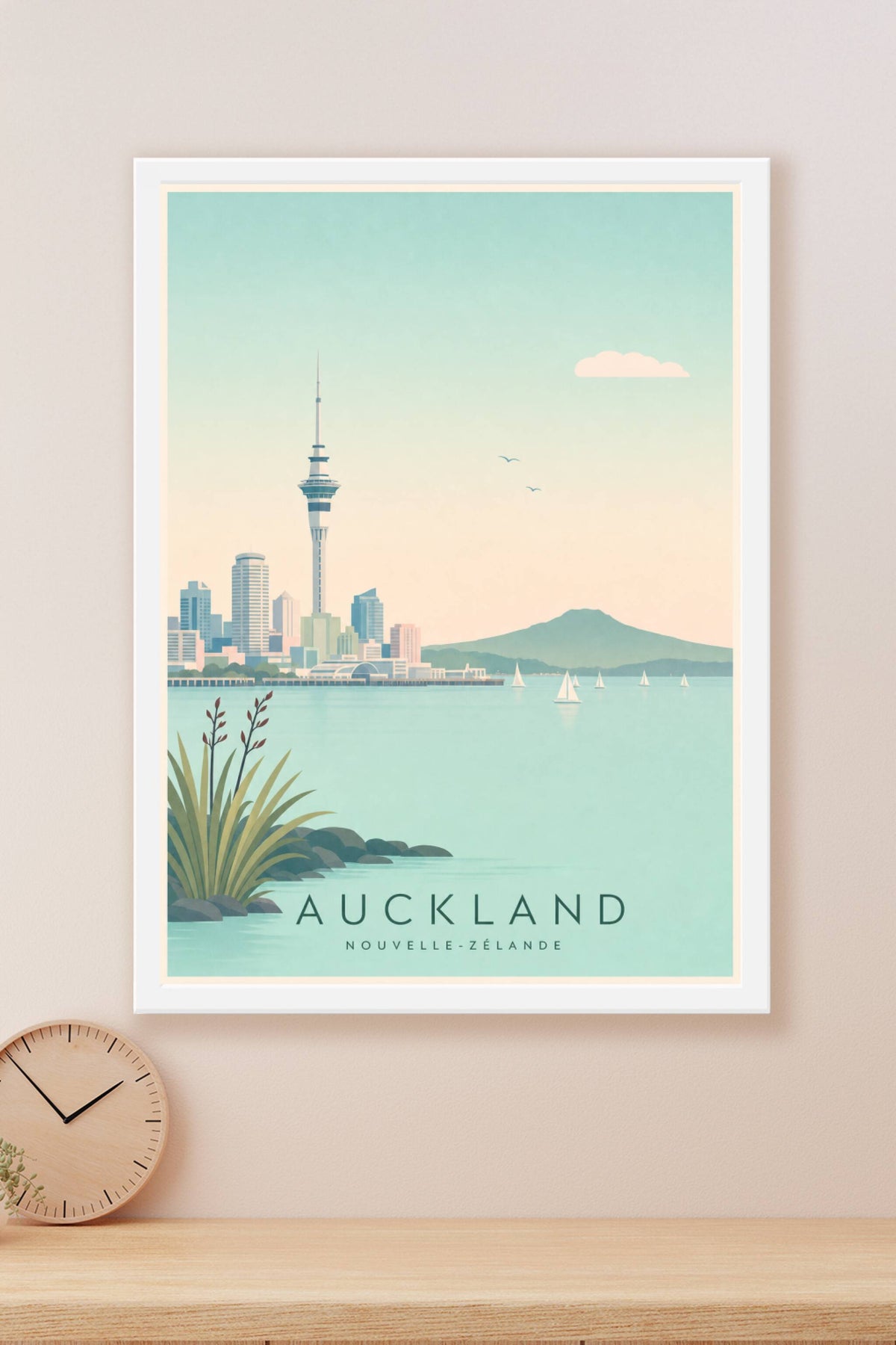 Affiche d'Auckland - Poster Calme