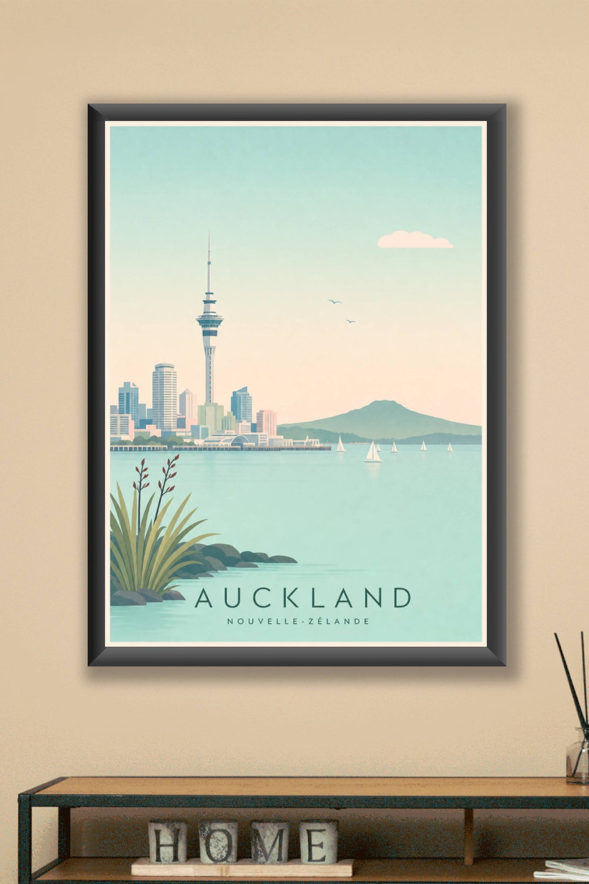 Affiche d'Auckland - Poster Calme