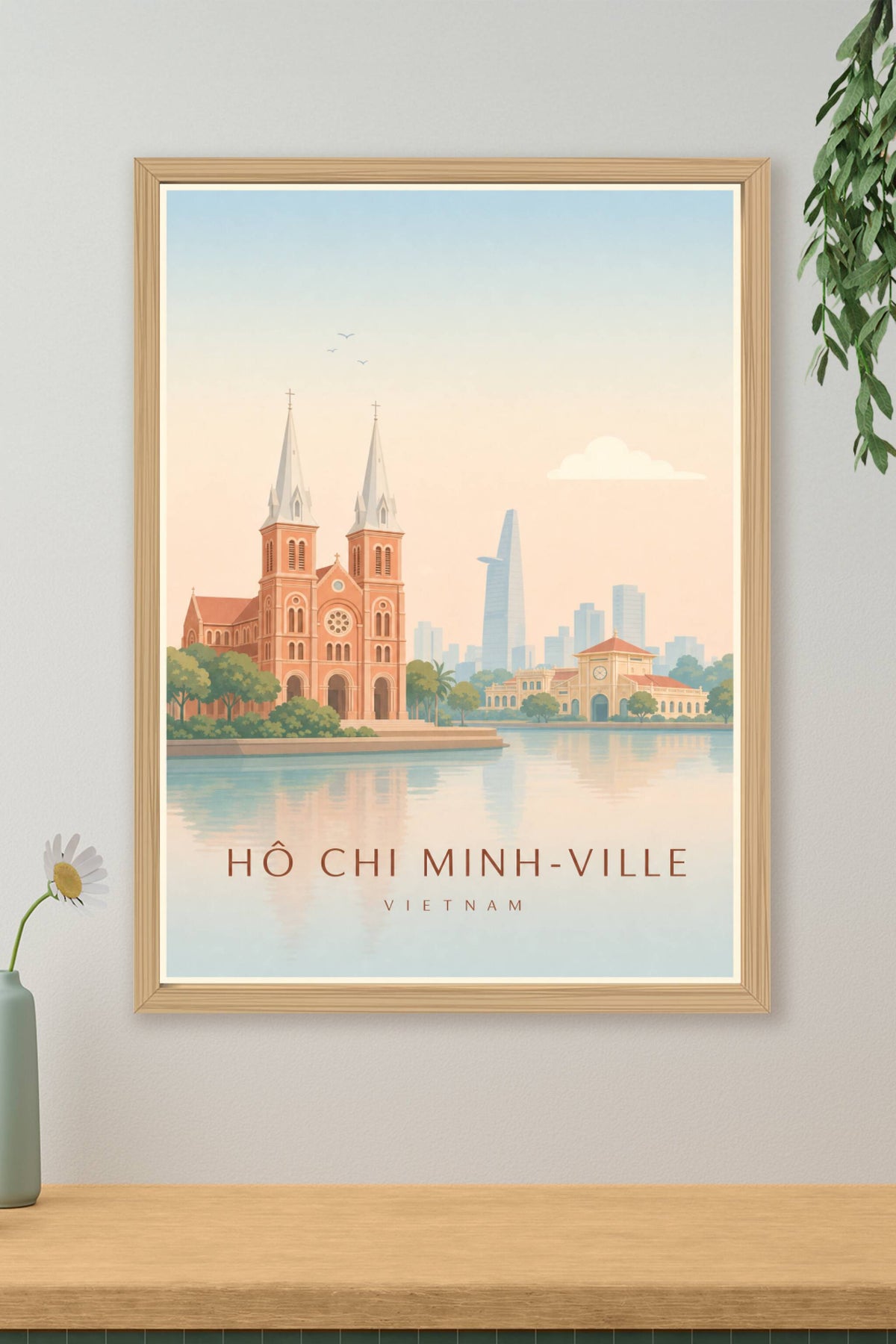 Affiche de Hô Chi Minh-Ville - Poster Calme