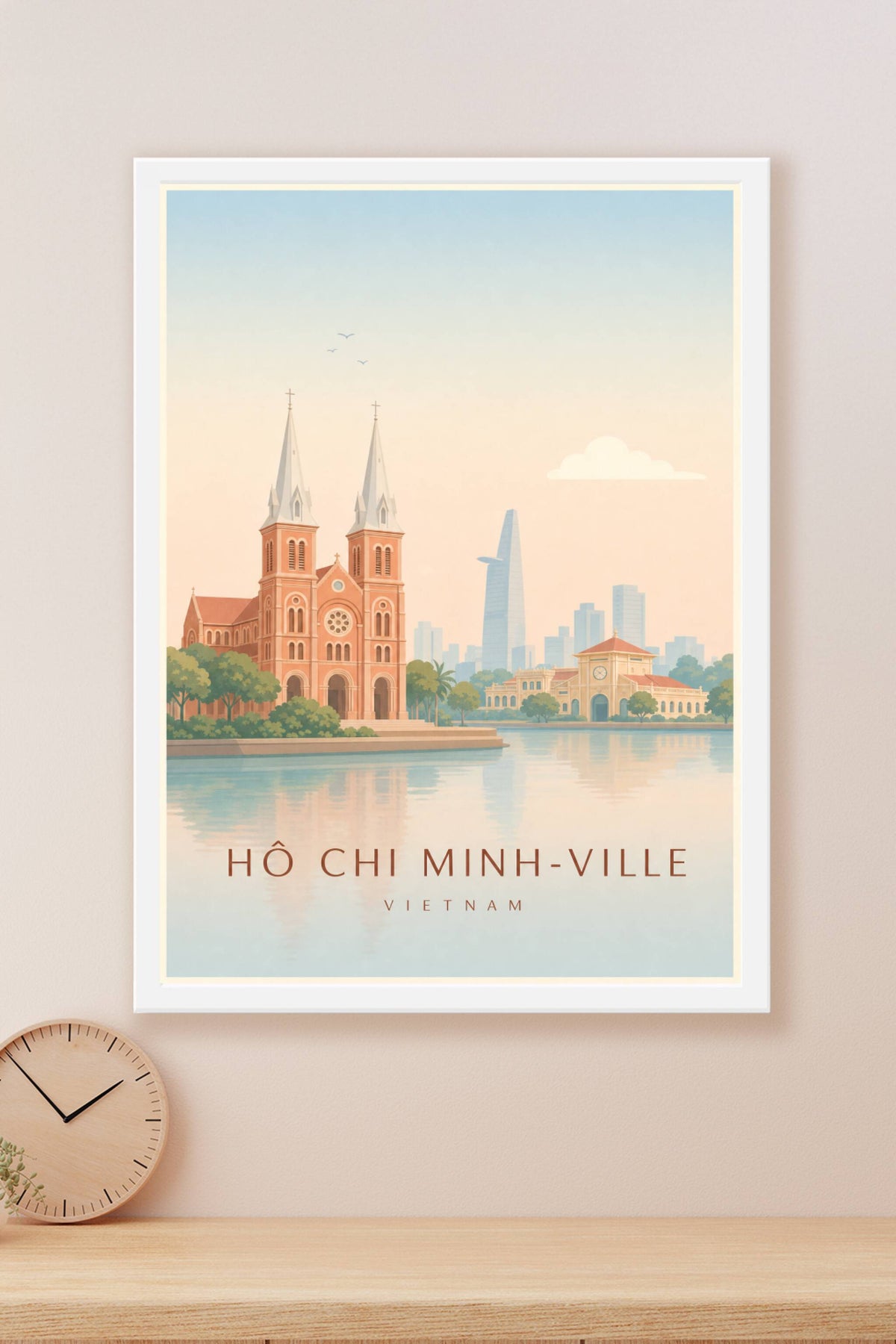 Affiche de Hô Chi Minh-Ville - Poster Calme