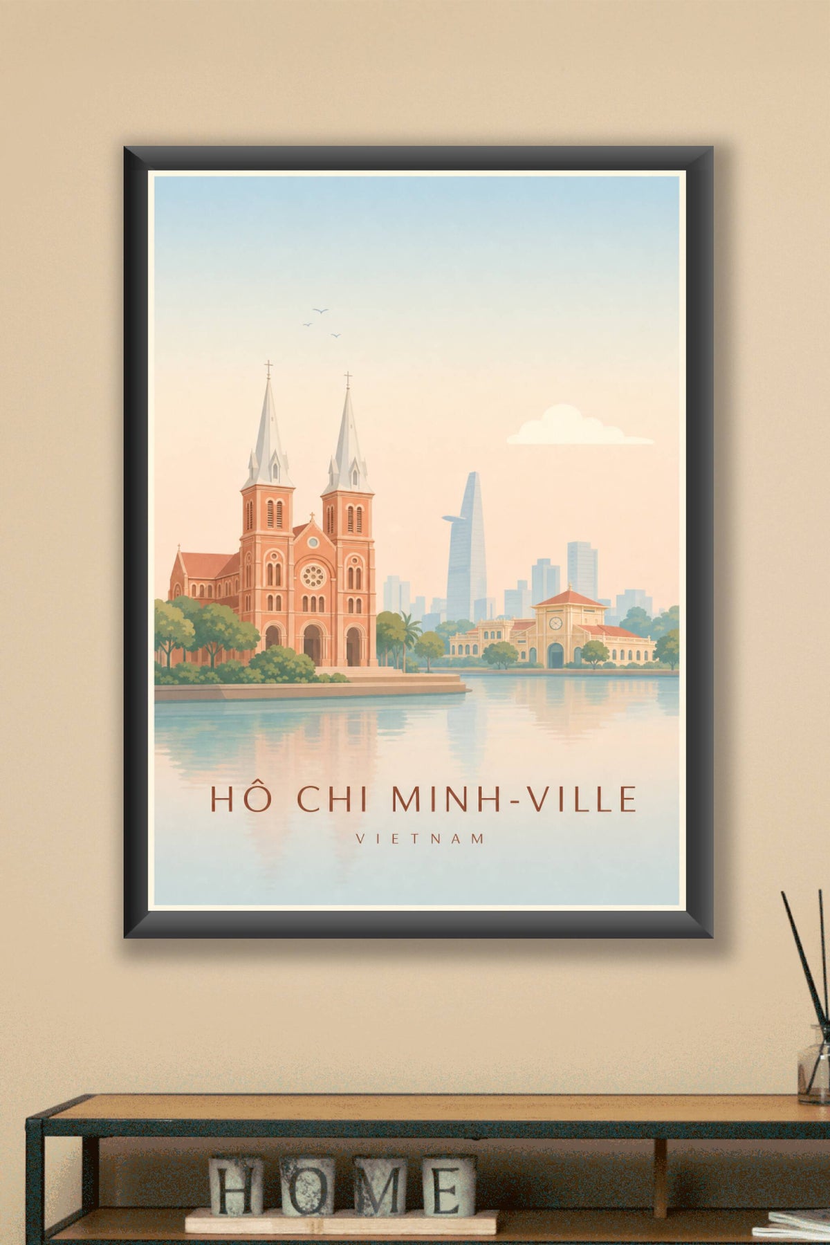 Affiche de Hô Chi Minh-Ville - Poster Calme