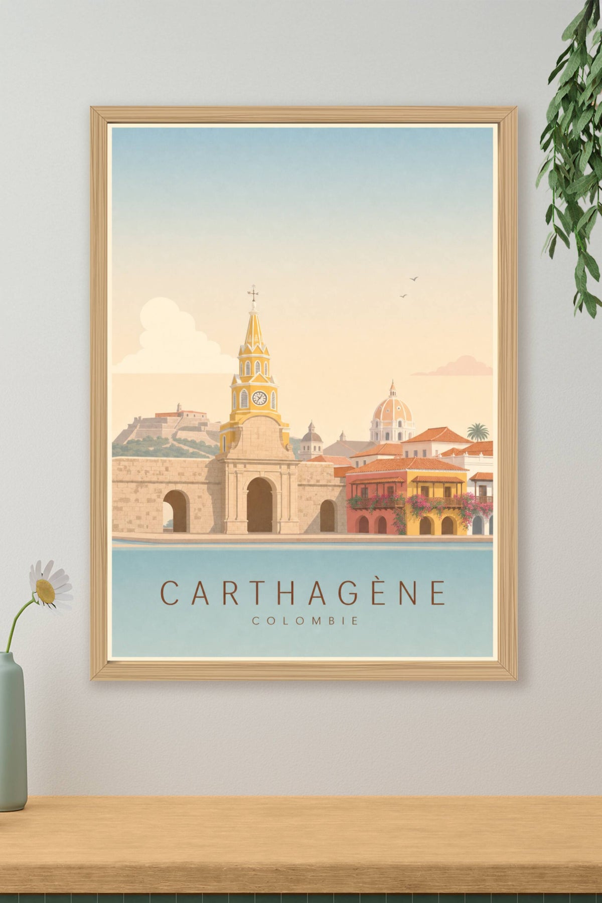 Affiche de Carthagène - Poster Calme