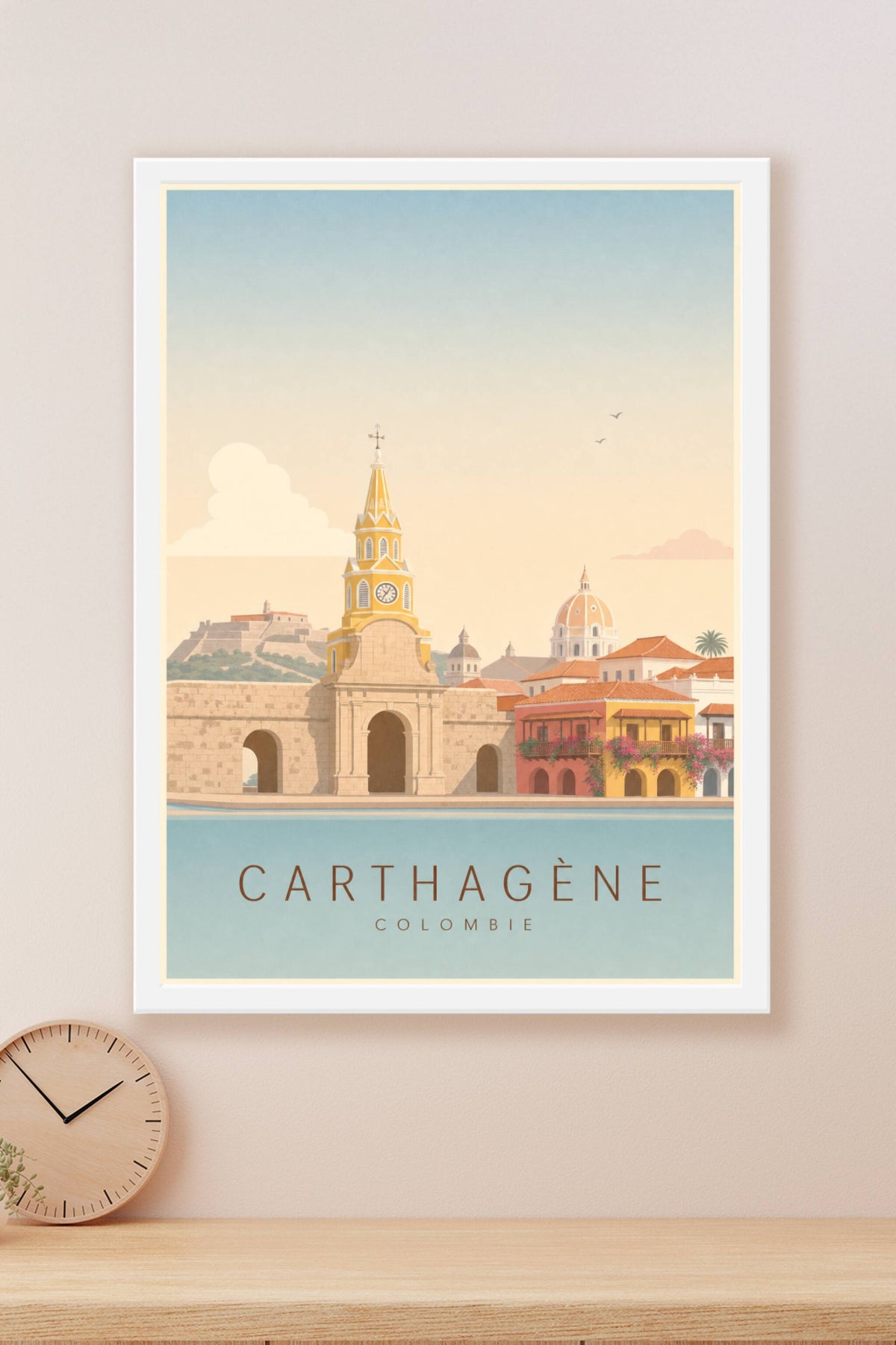 Affiche de Carthagène - Poster Calme