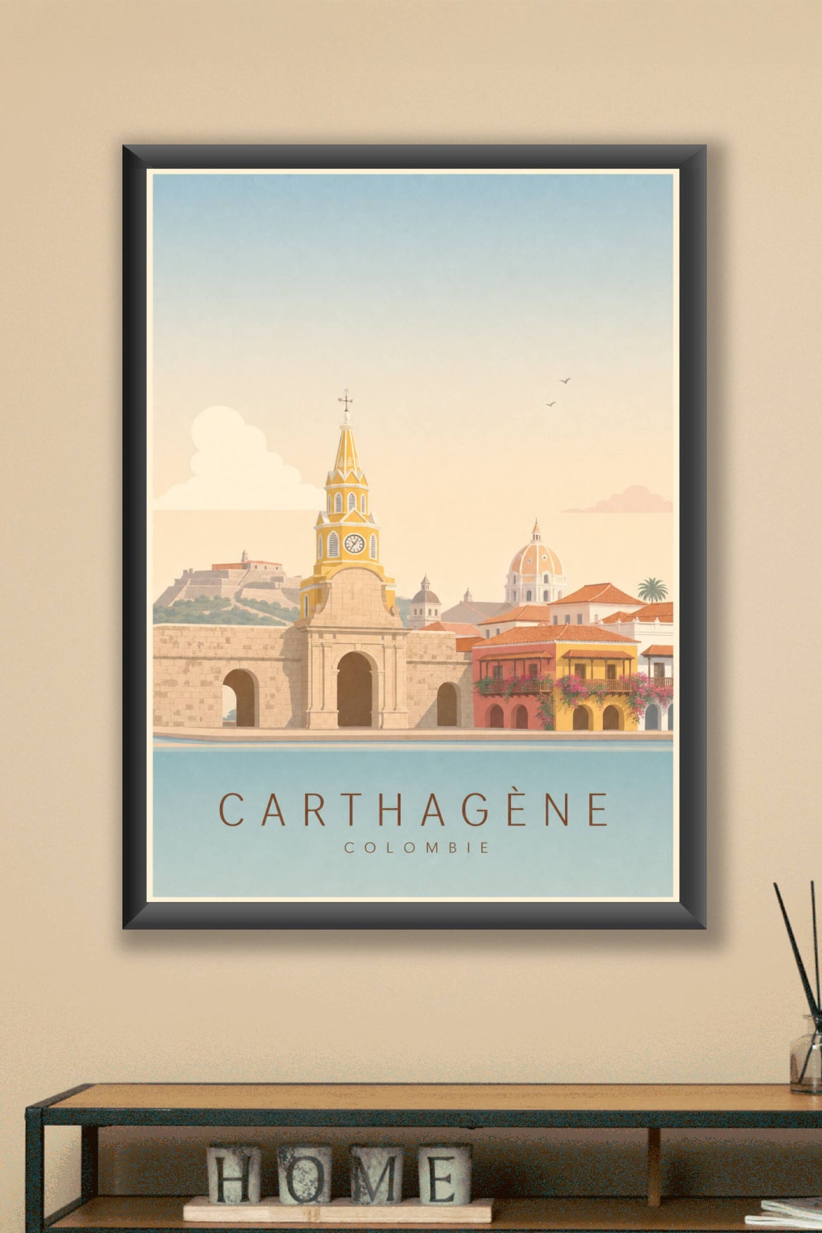 Affiche de Carthagène - Poster Calme