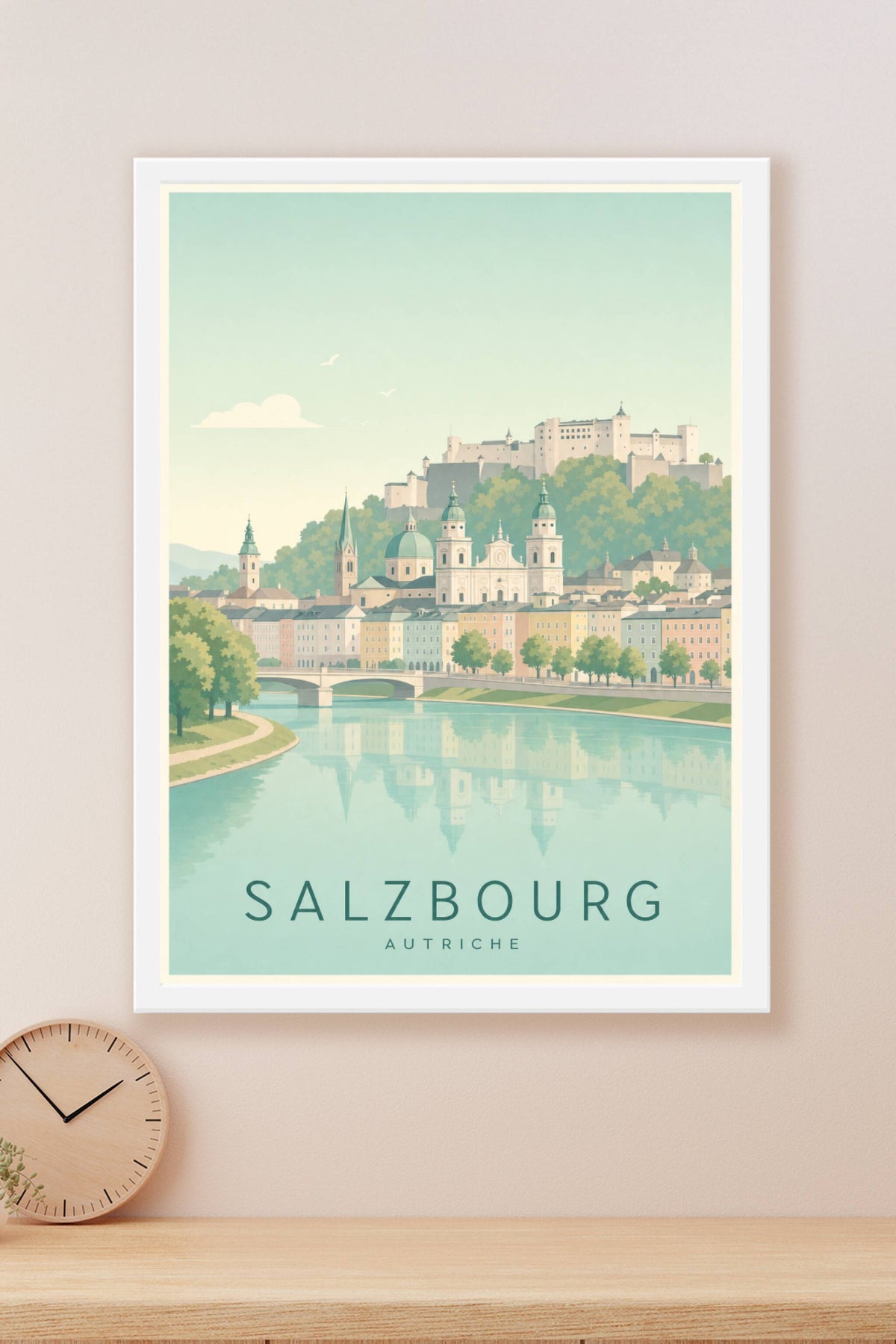 Affiche de Salzbourg - Poster Calme