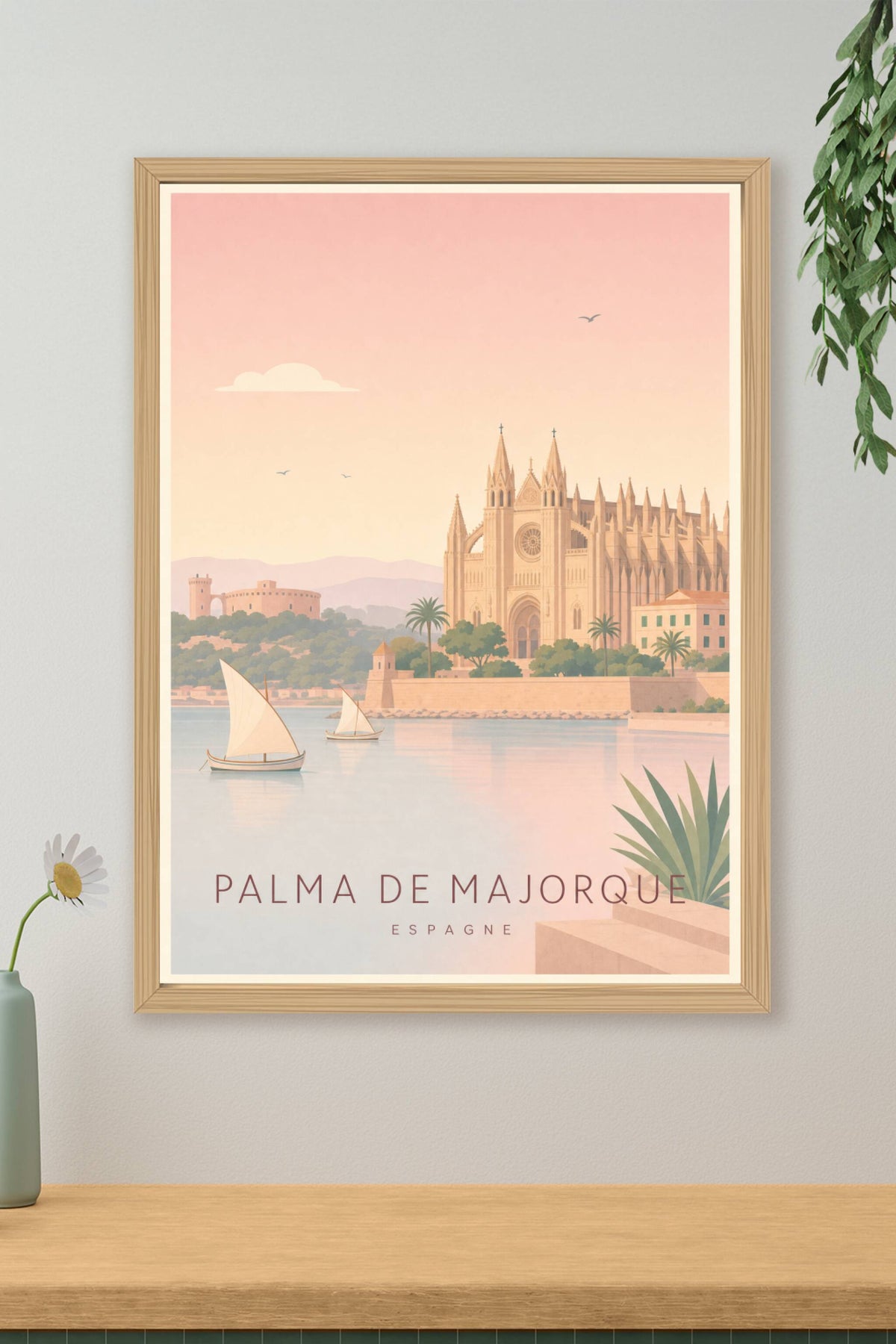 Affiche de Palma de Majorque - Poster Calme