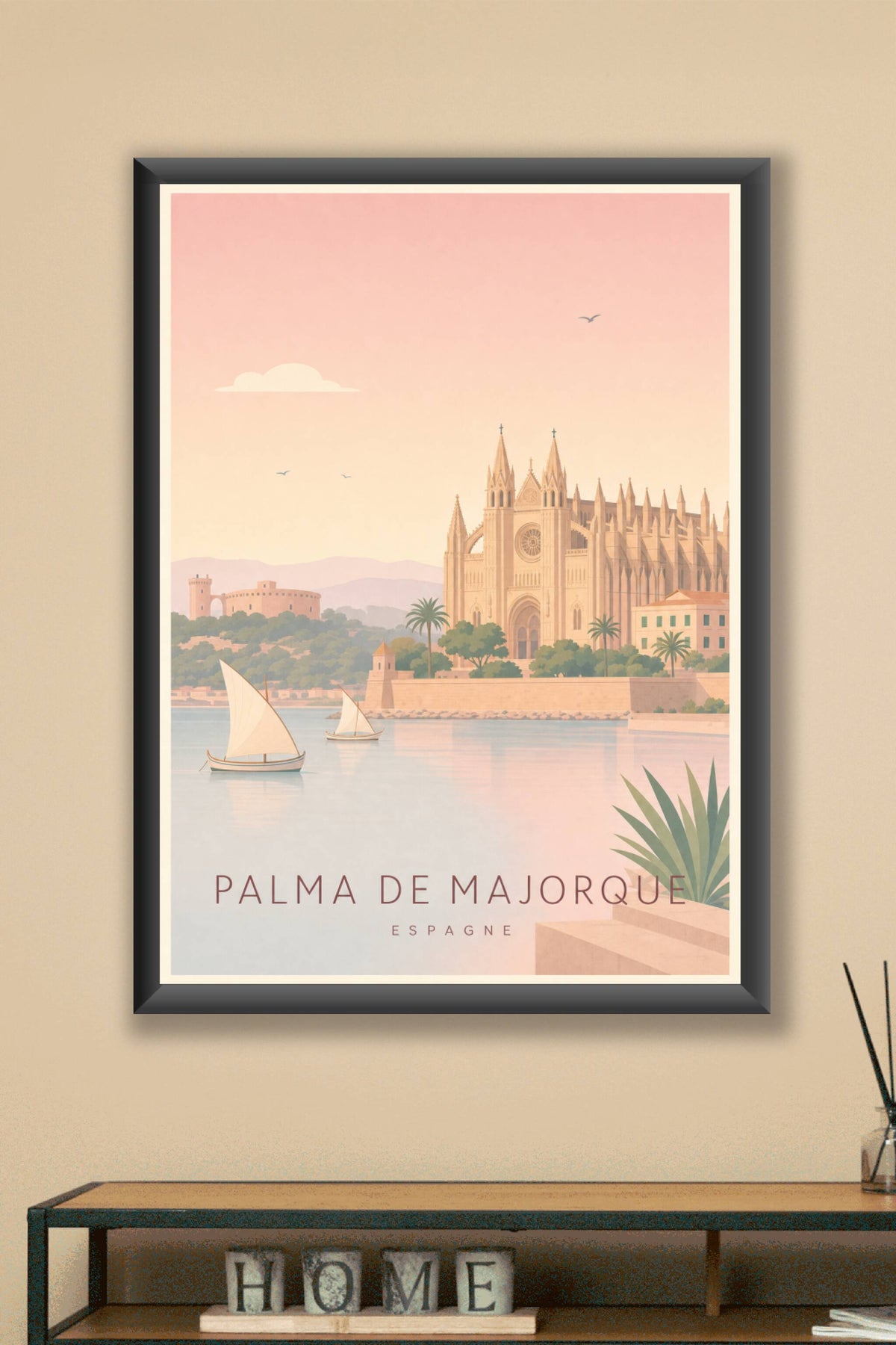 Affiche de Palma de Majorque - Poster Calme