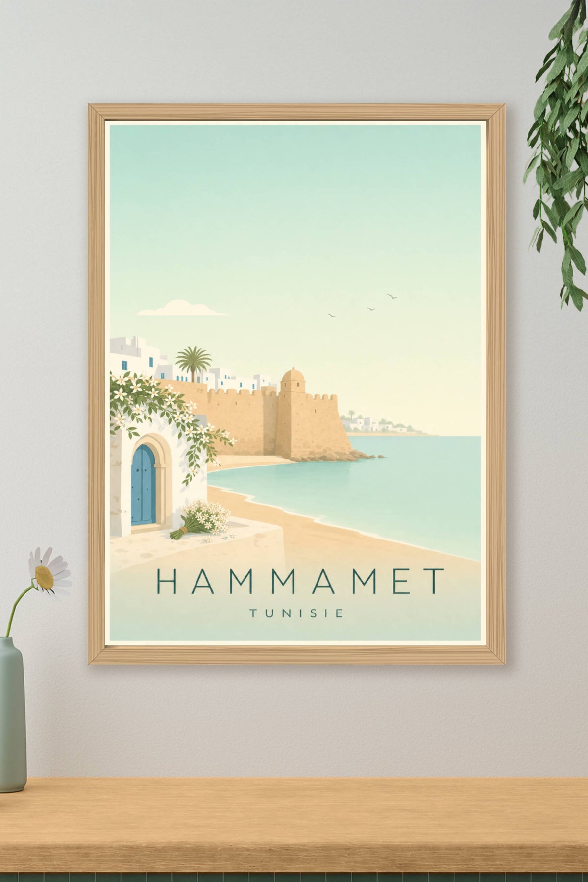 Affiche de Hammamet - Poster Calme