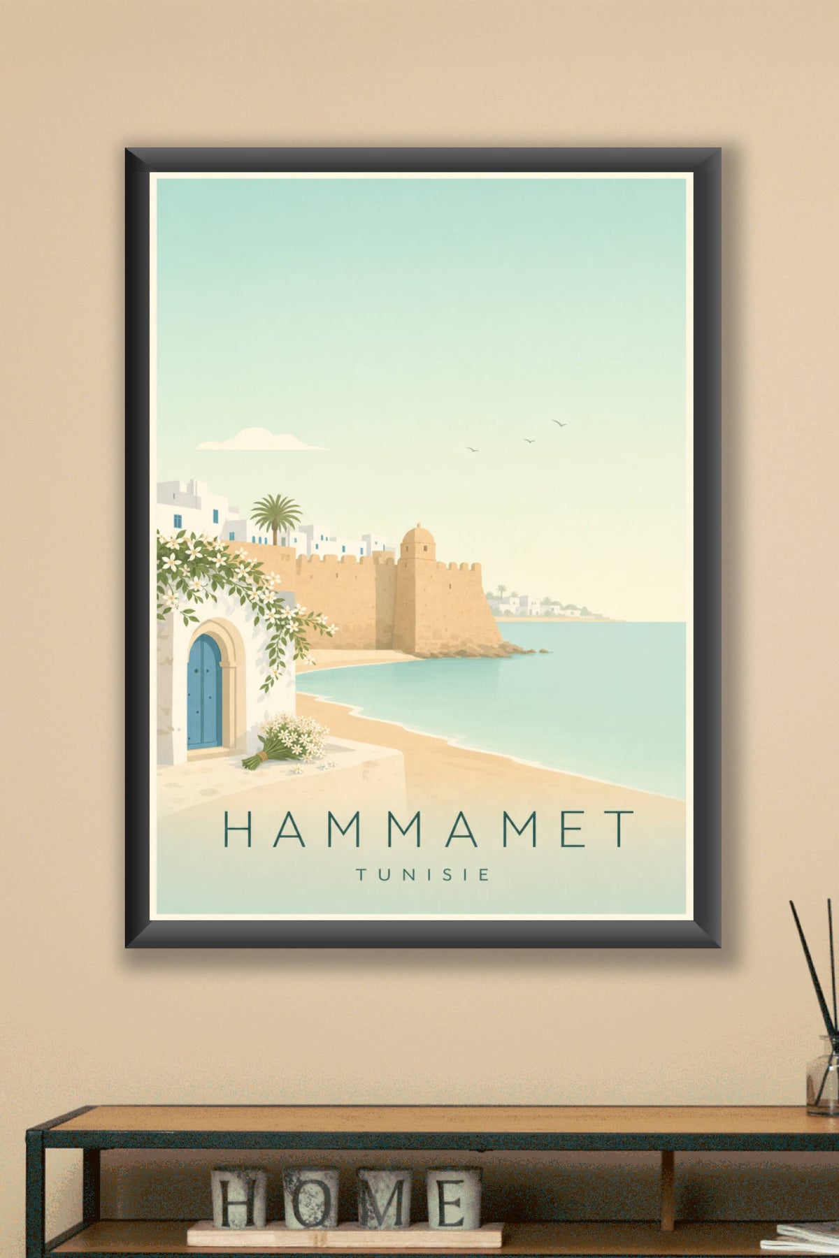 Affiche de Hammamet - Poster Calme