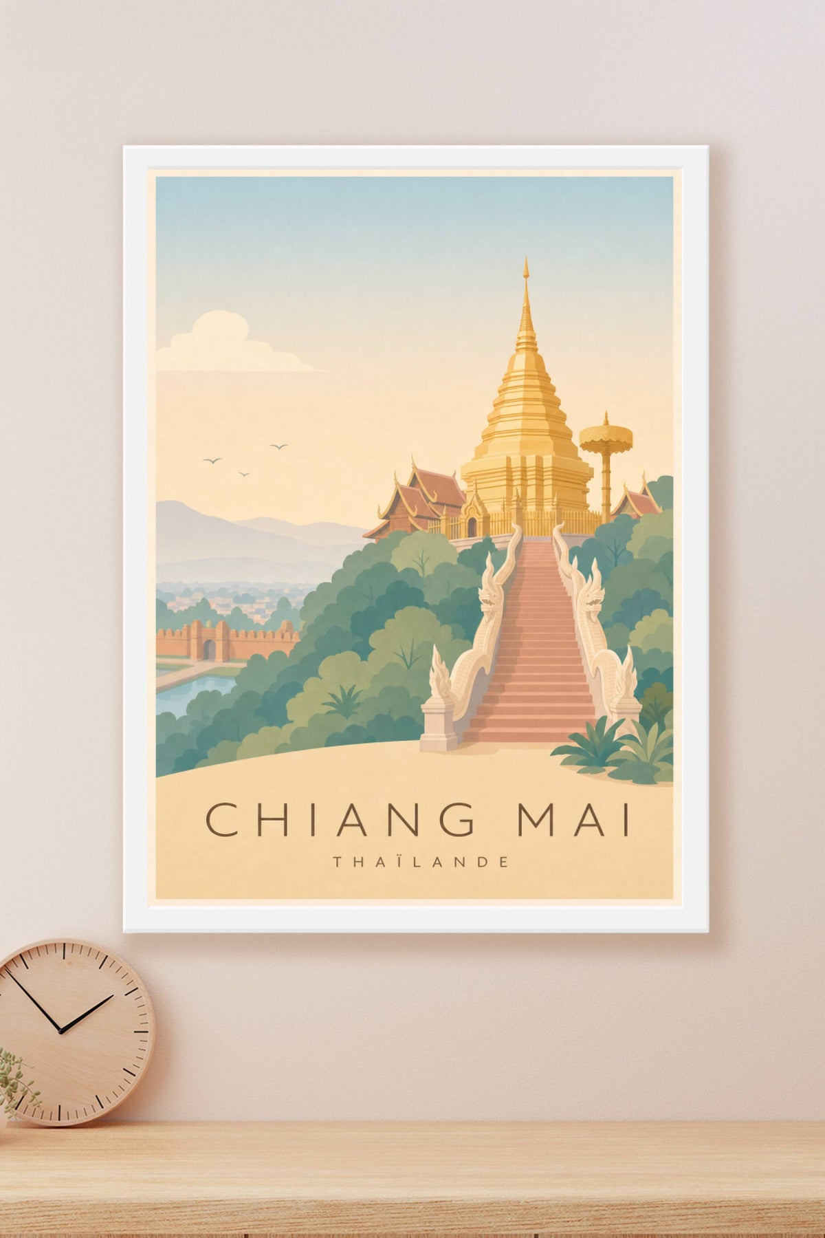 Affiche de Chiang Mai - Poster Calme