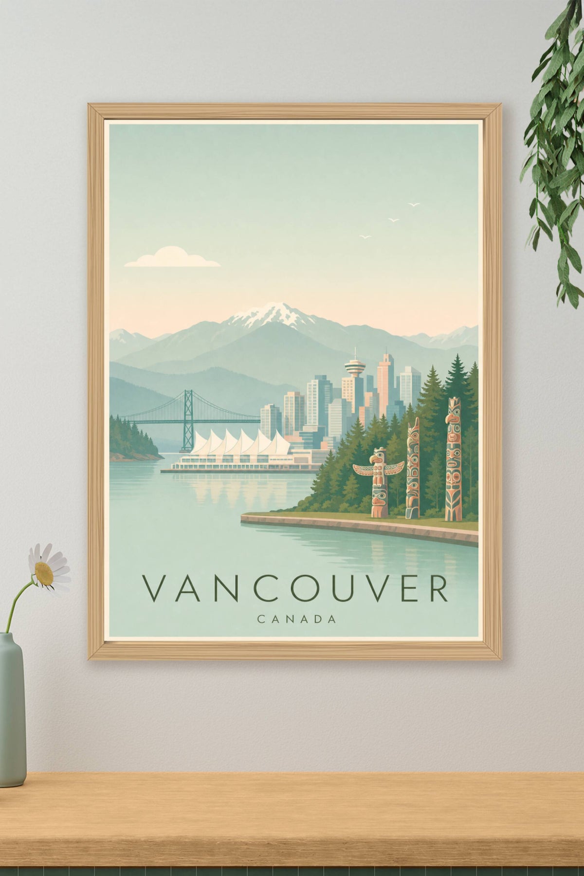 Affiche de Vancouver - Poster Calme