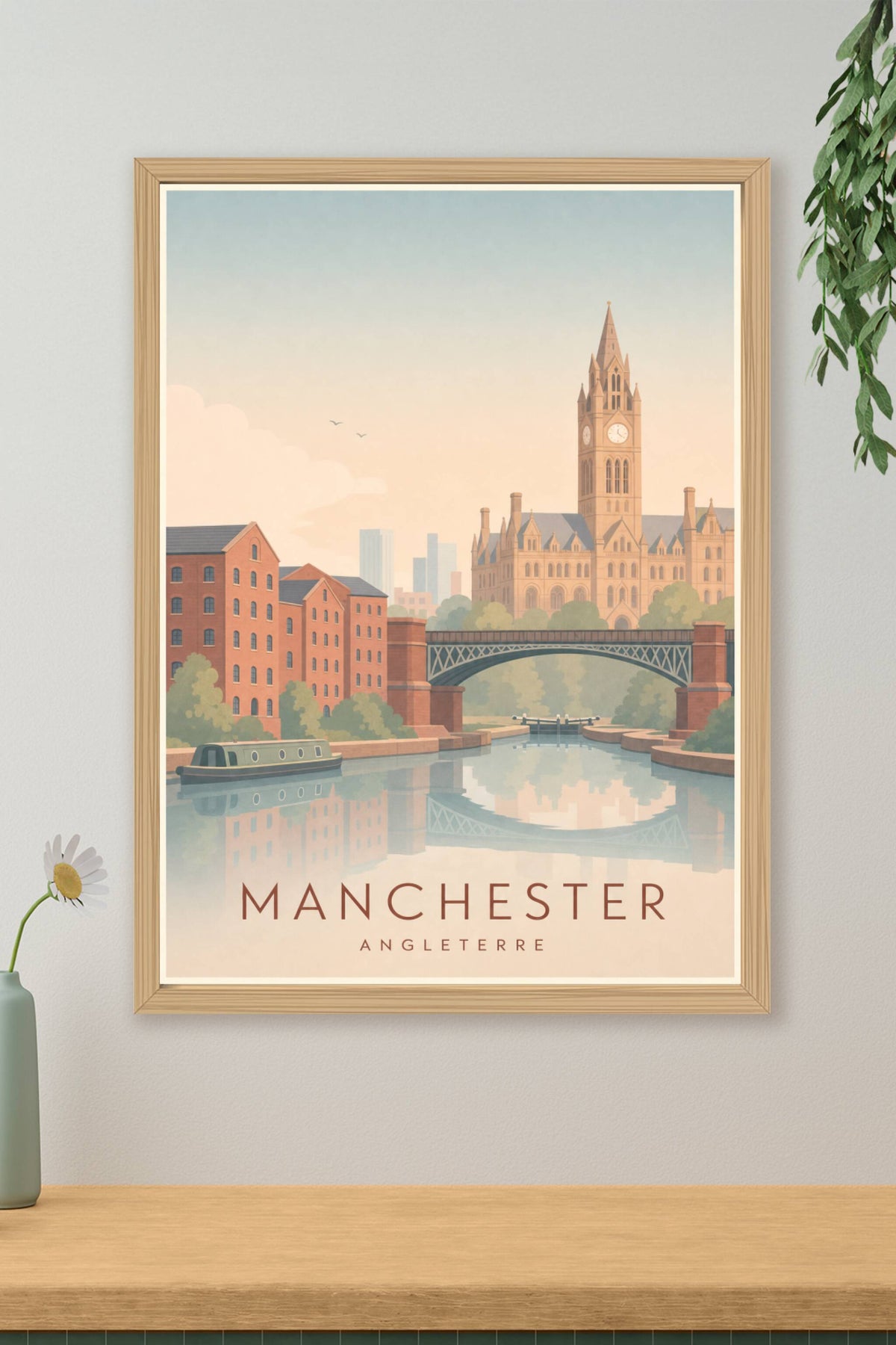 Affiche de Manchester - Poster Calme