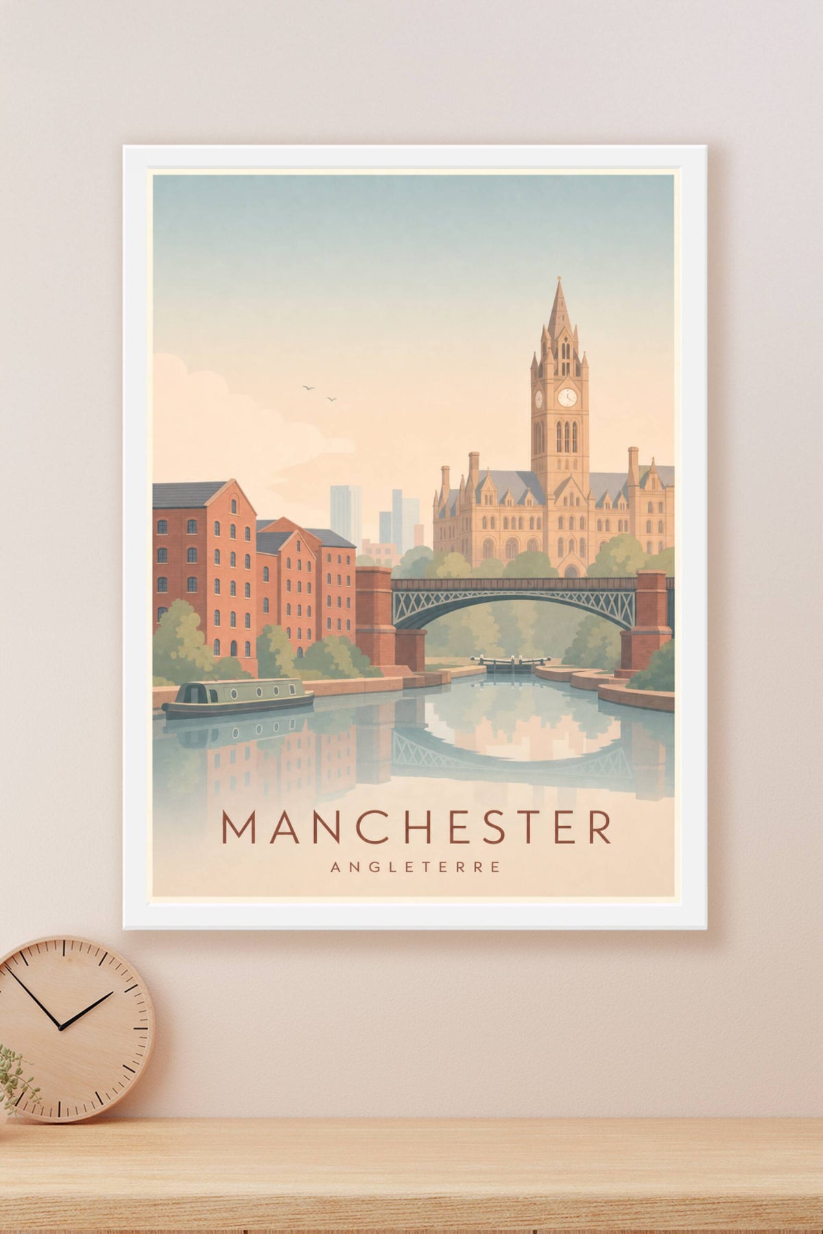 Affiche de Manchester - Poster Calme