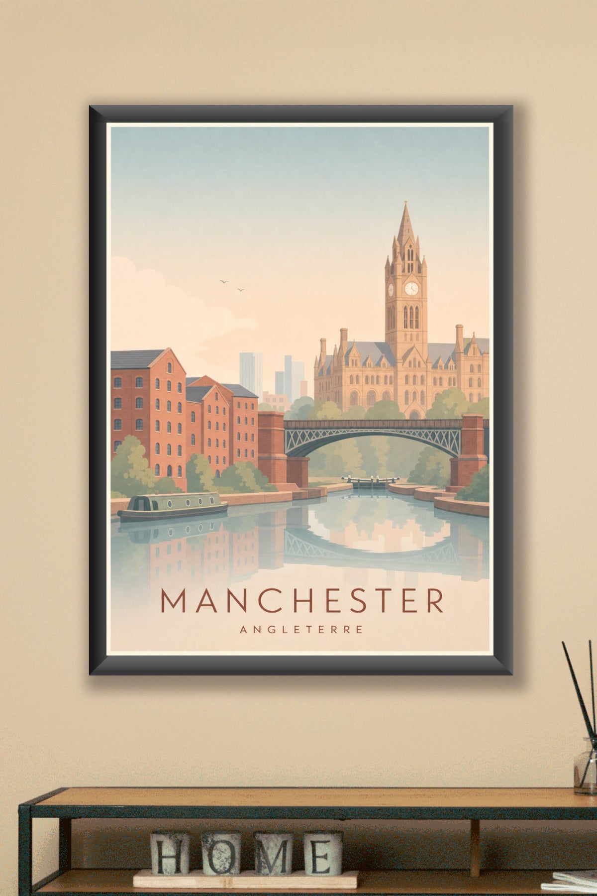 Affiche de Manchester - Poster Calme