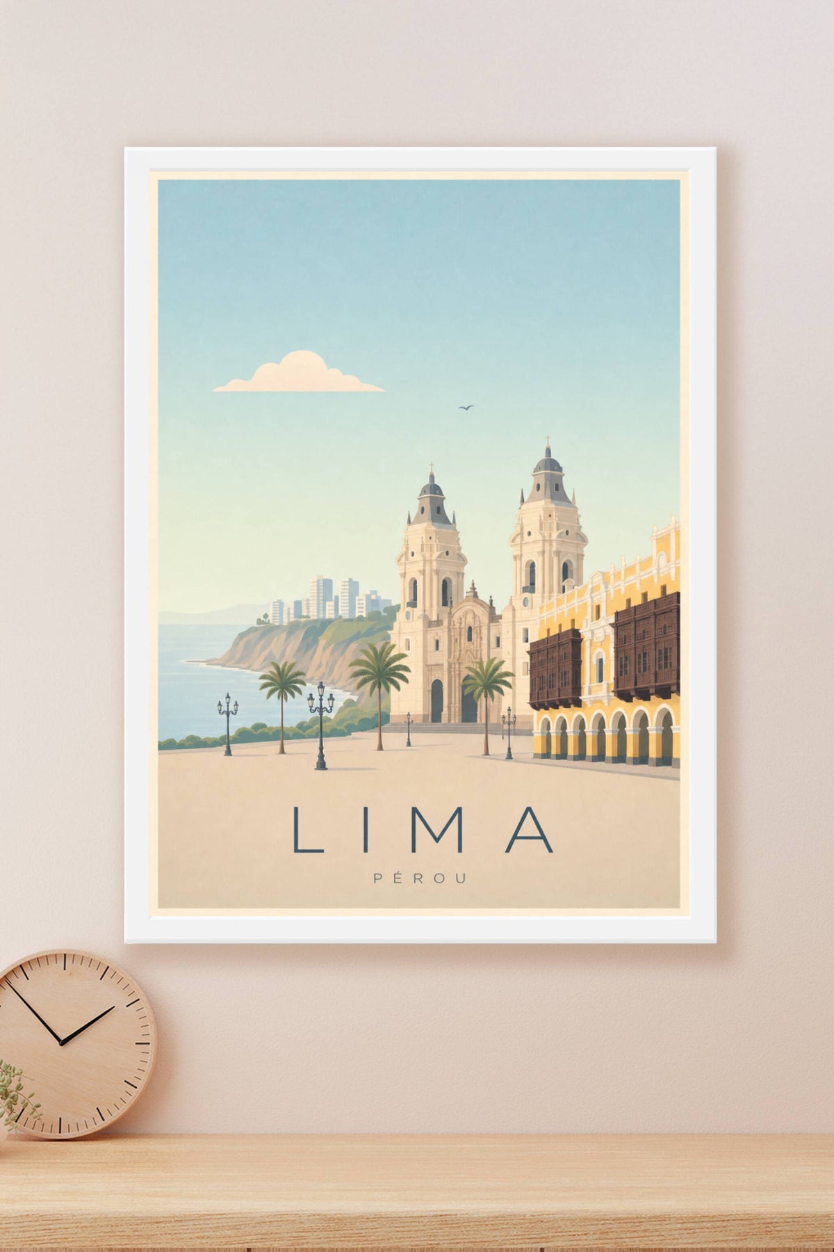 Affiche de Lima - Poster Calme