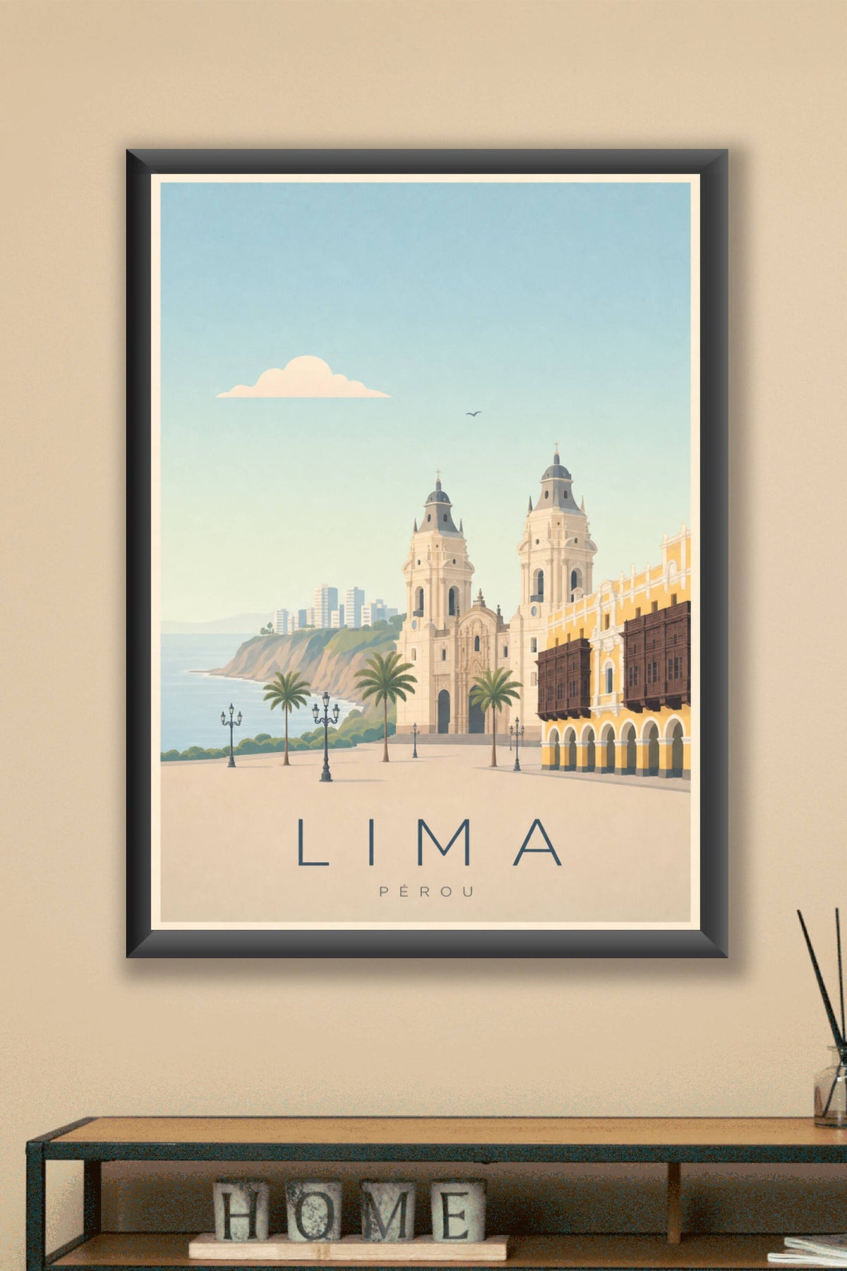 Affiche de Lima - Poster Calme