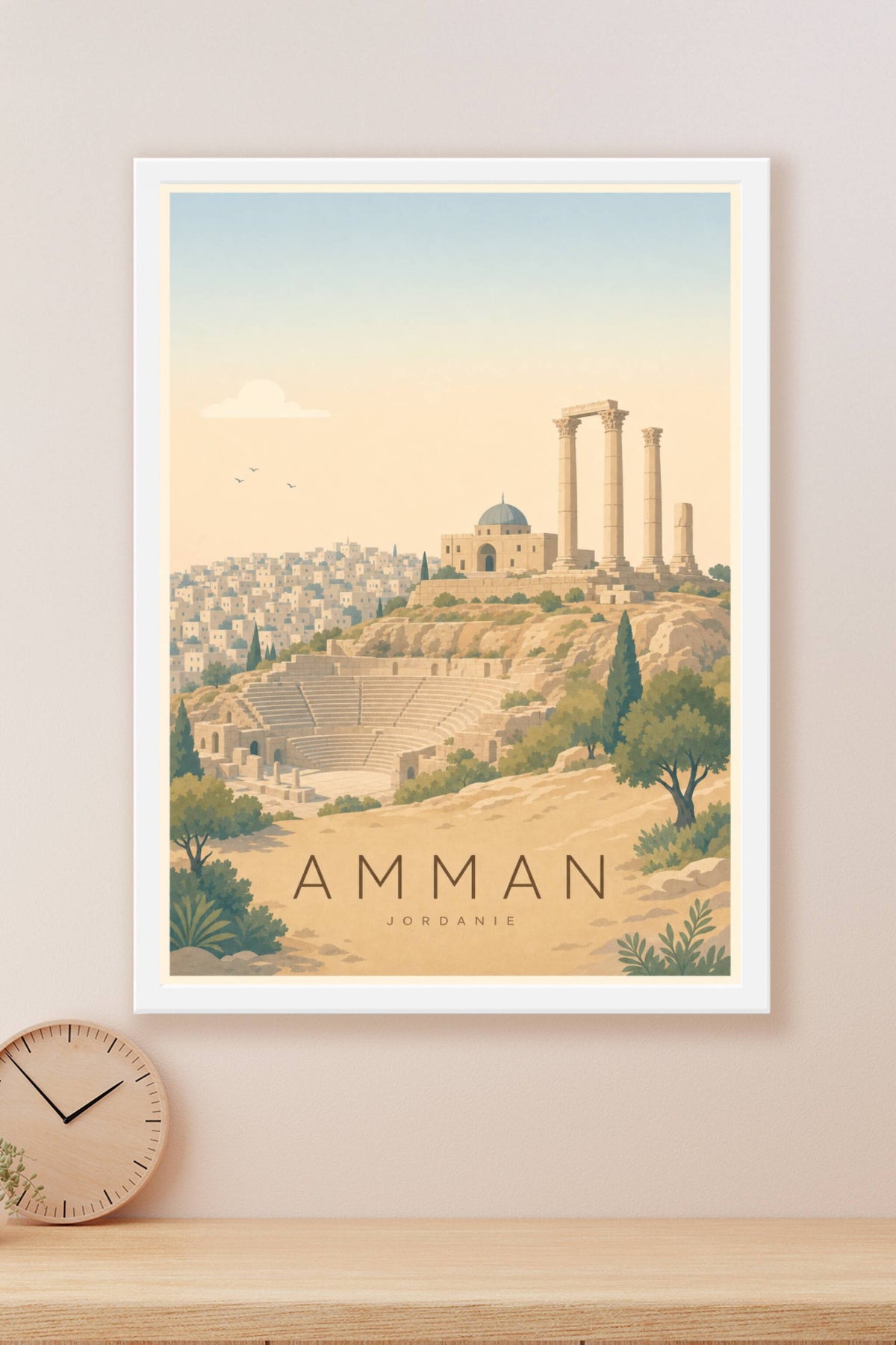 Affiche d'Amman - Poster Calme