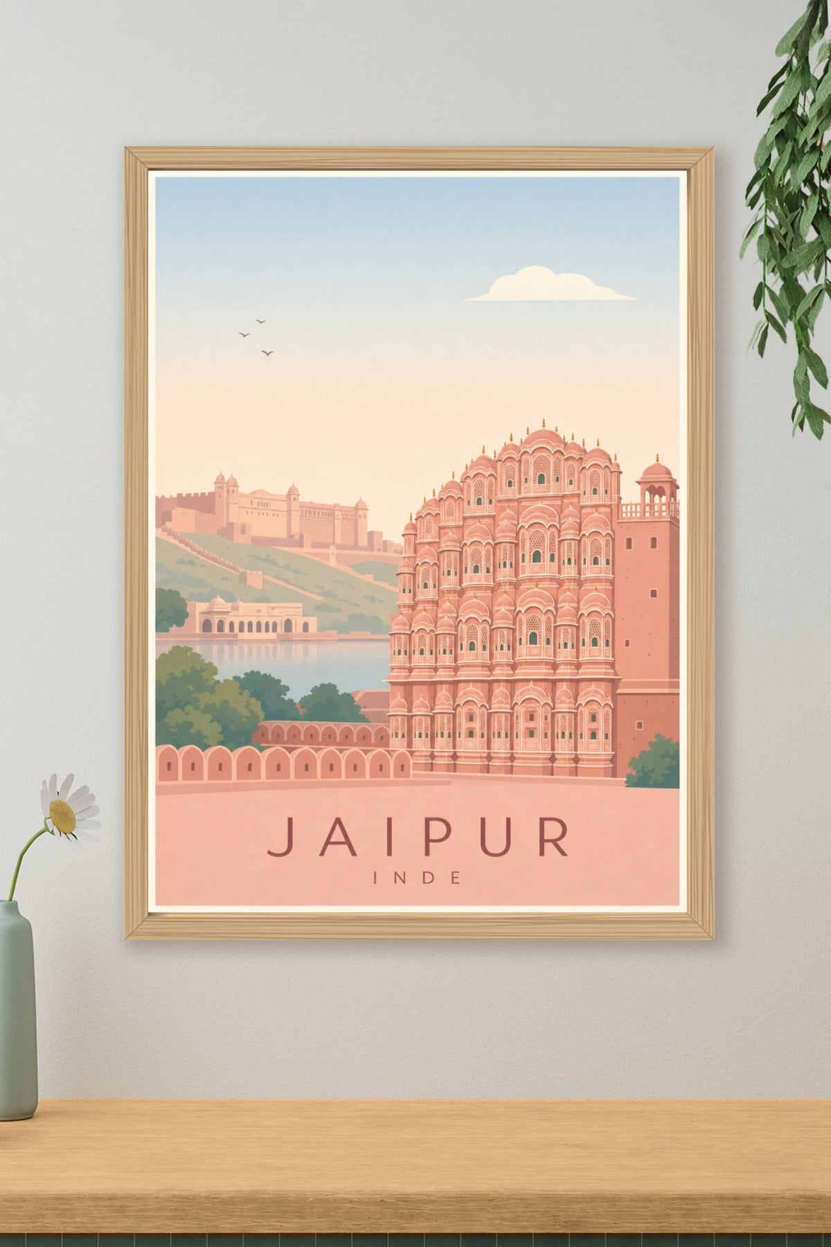 Affiche de Jaipur - Poster Calme