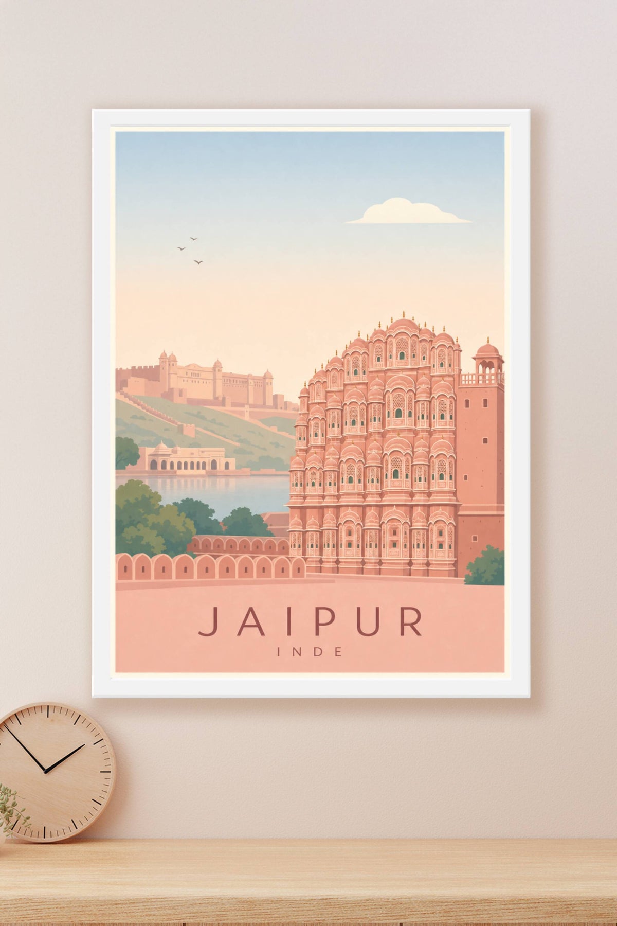Affiche de Jaipur - Poster Calme