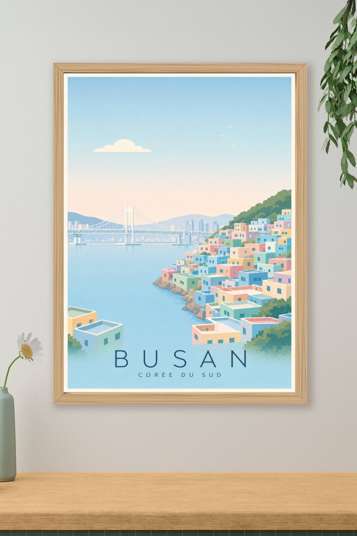 Affiche de Busan - Poster Calme