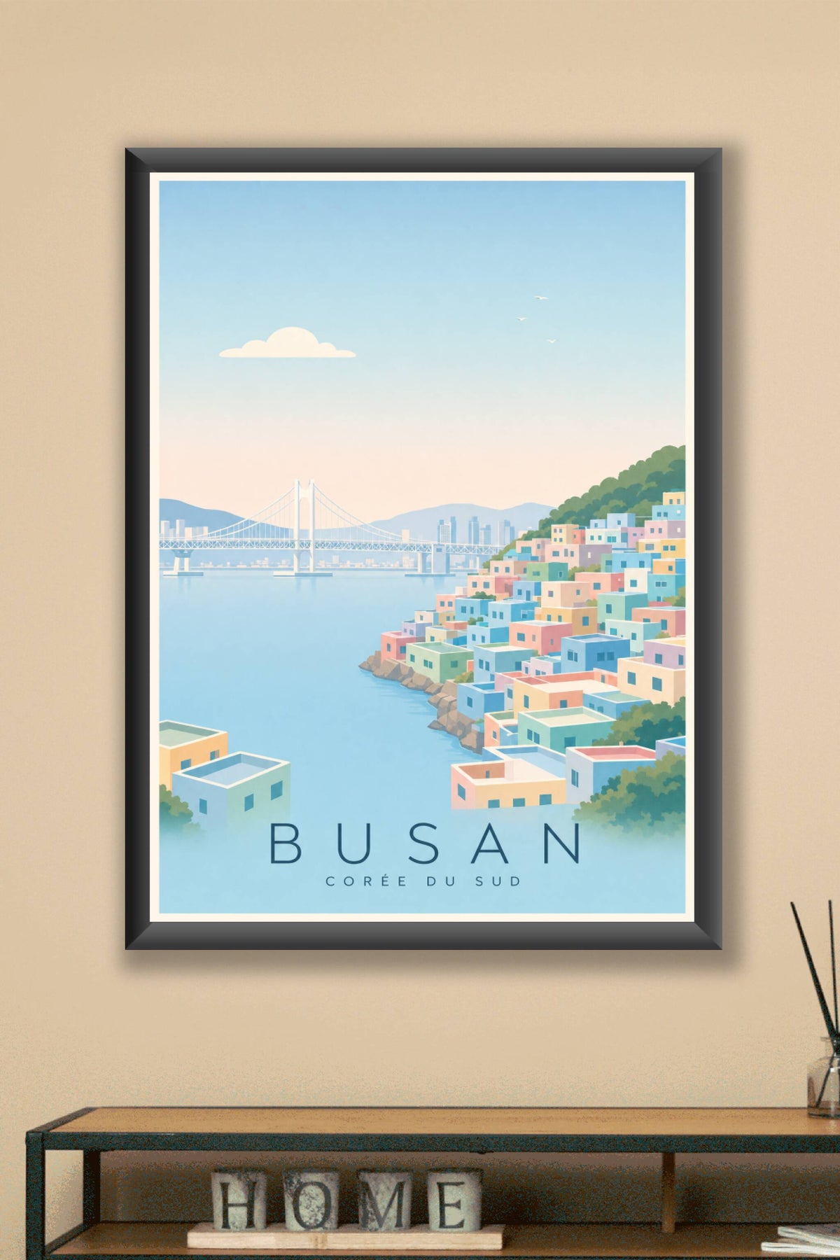 Affiche de Busan - Poster Calme