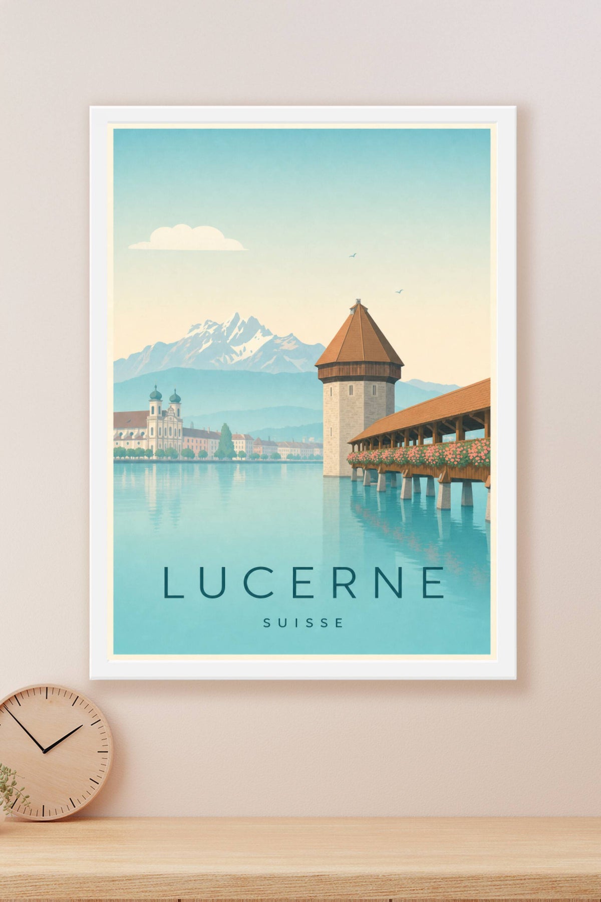 Affiche de Lucerne - Poster Calme