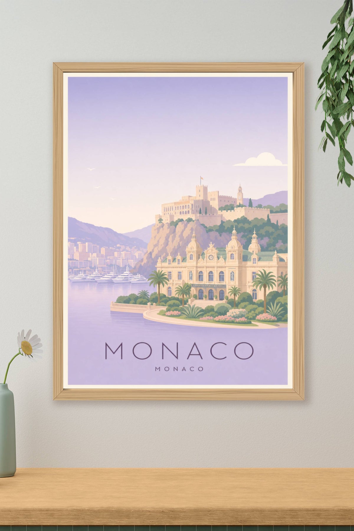 Affiche de Monaco - Poster Calme