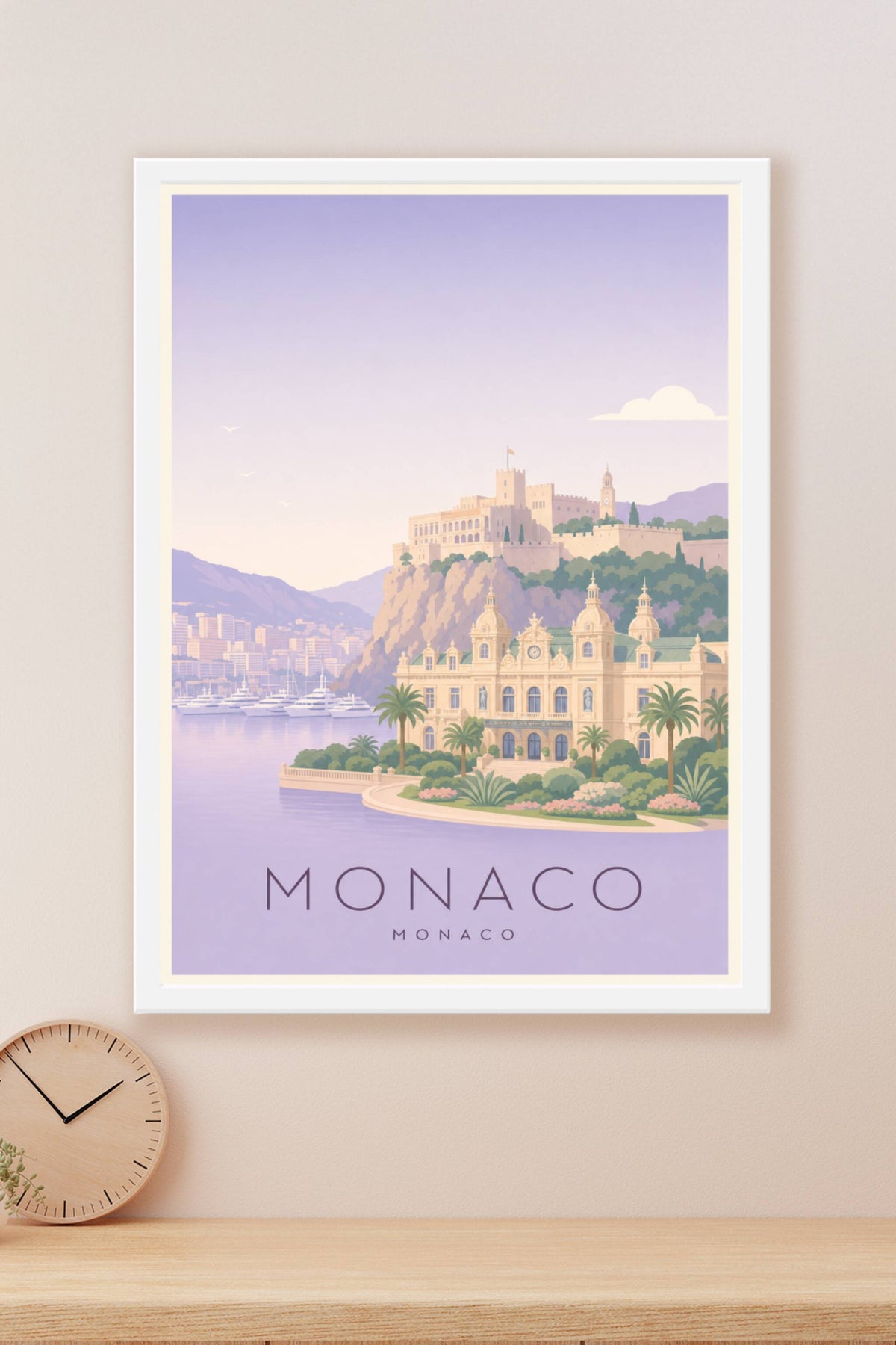 Affiche de Monaco - Poster Calme