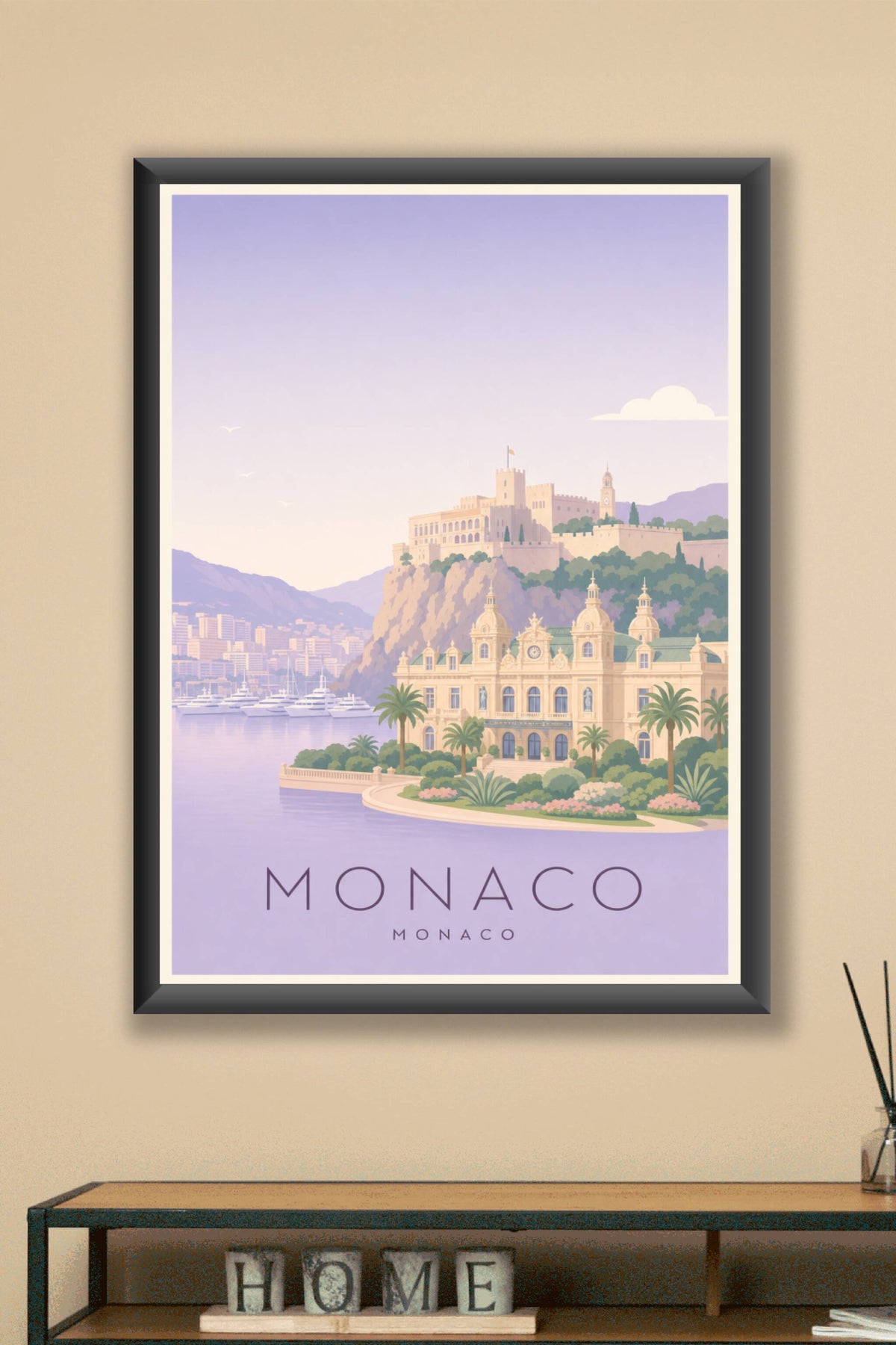 Affiche de Monaco - Poster Calme