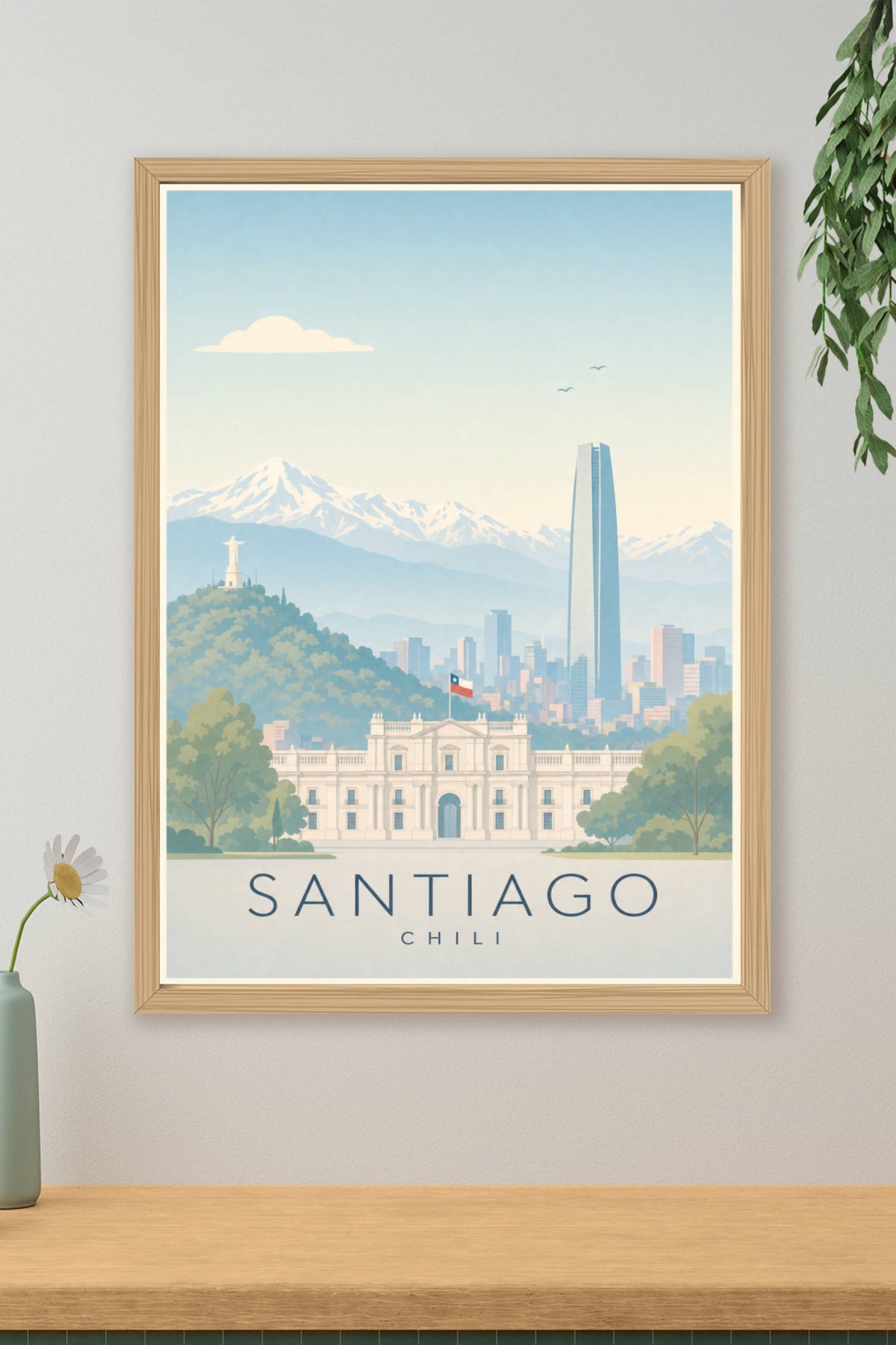 Affiche de Santiago - Poster Calme