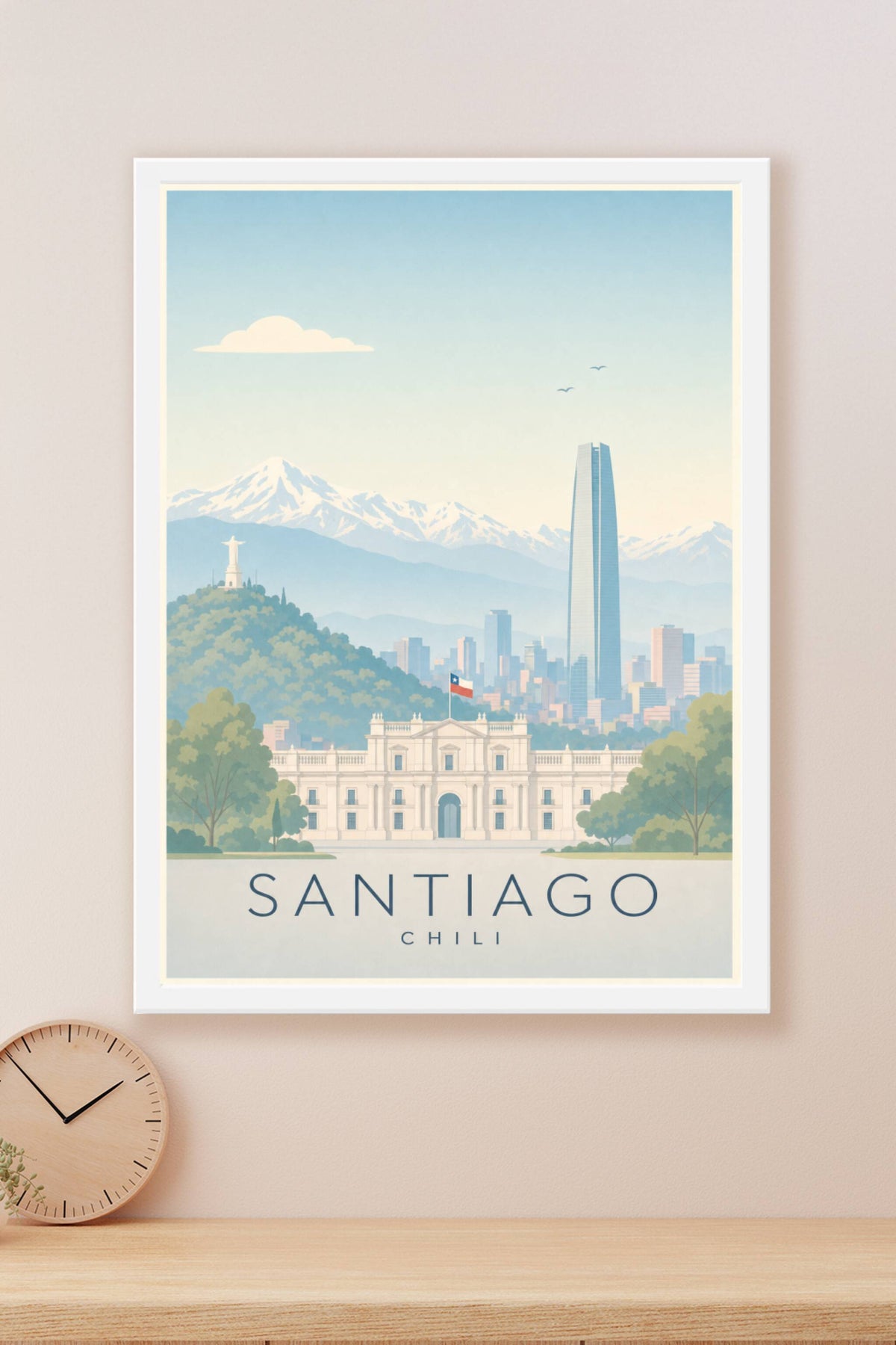 Affiche de Santiago - Poster Calme