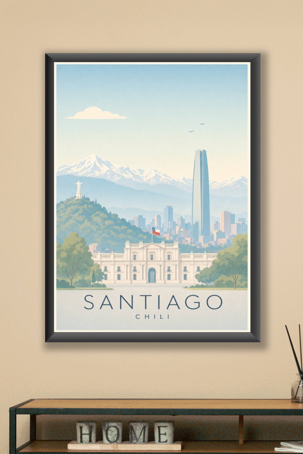 Affiche de Santiago - Poster Calme