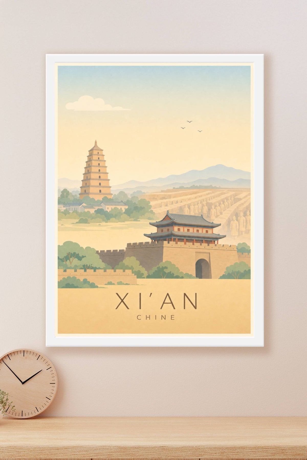 Affiche de Xi'an - Poster Calme