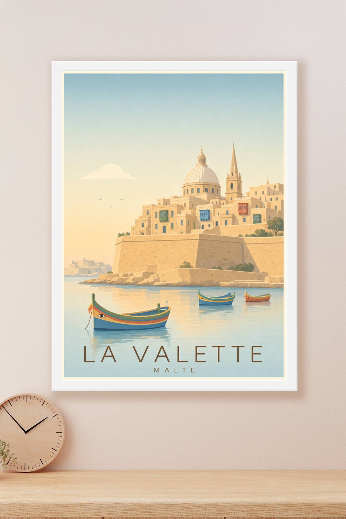 Affiche de La Valette - Poster Calme